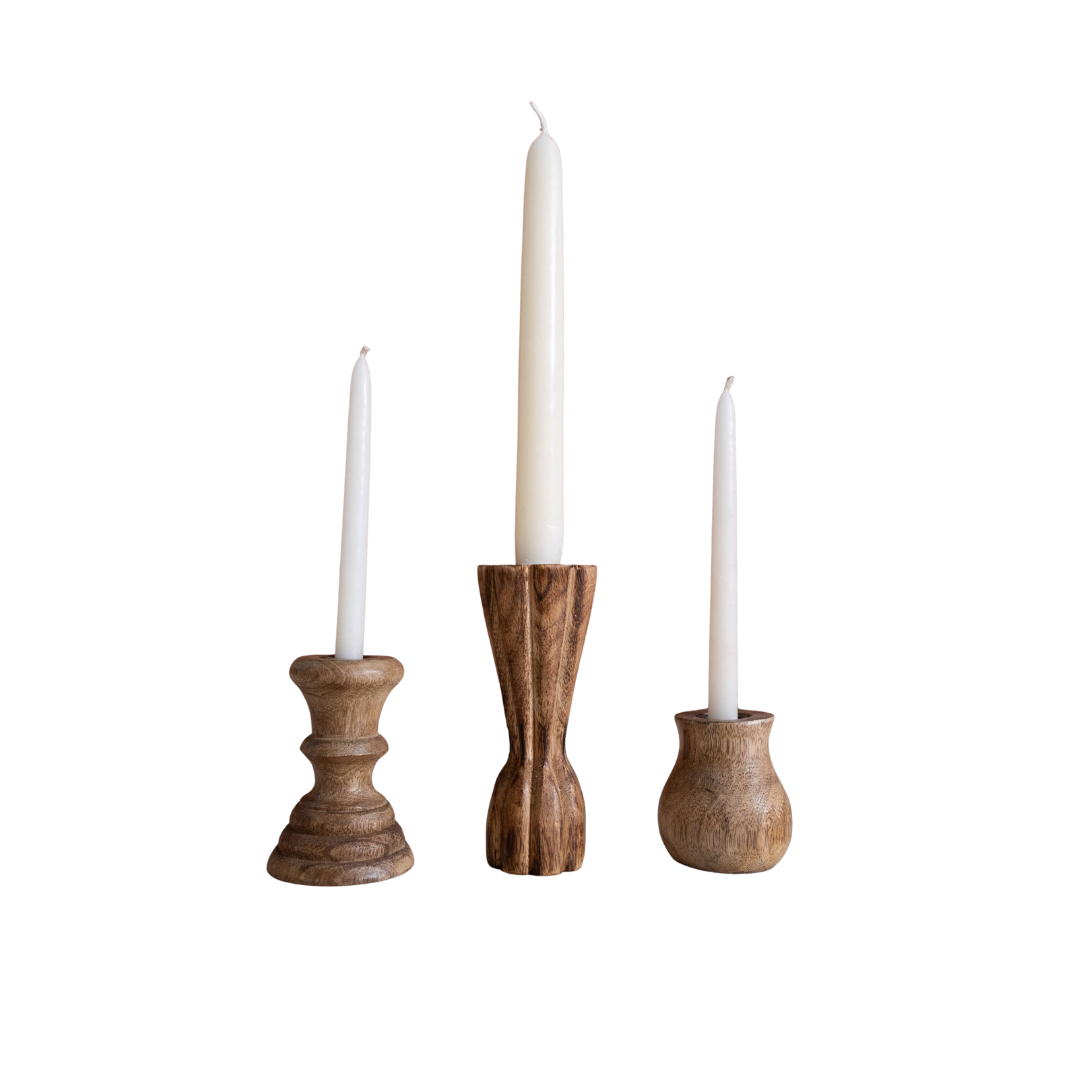Dual Skinny & Standard Taper Candle Holders