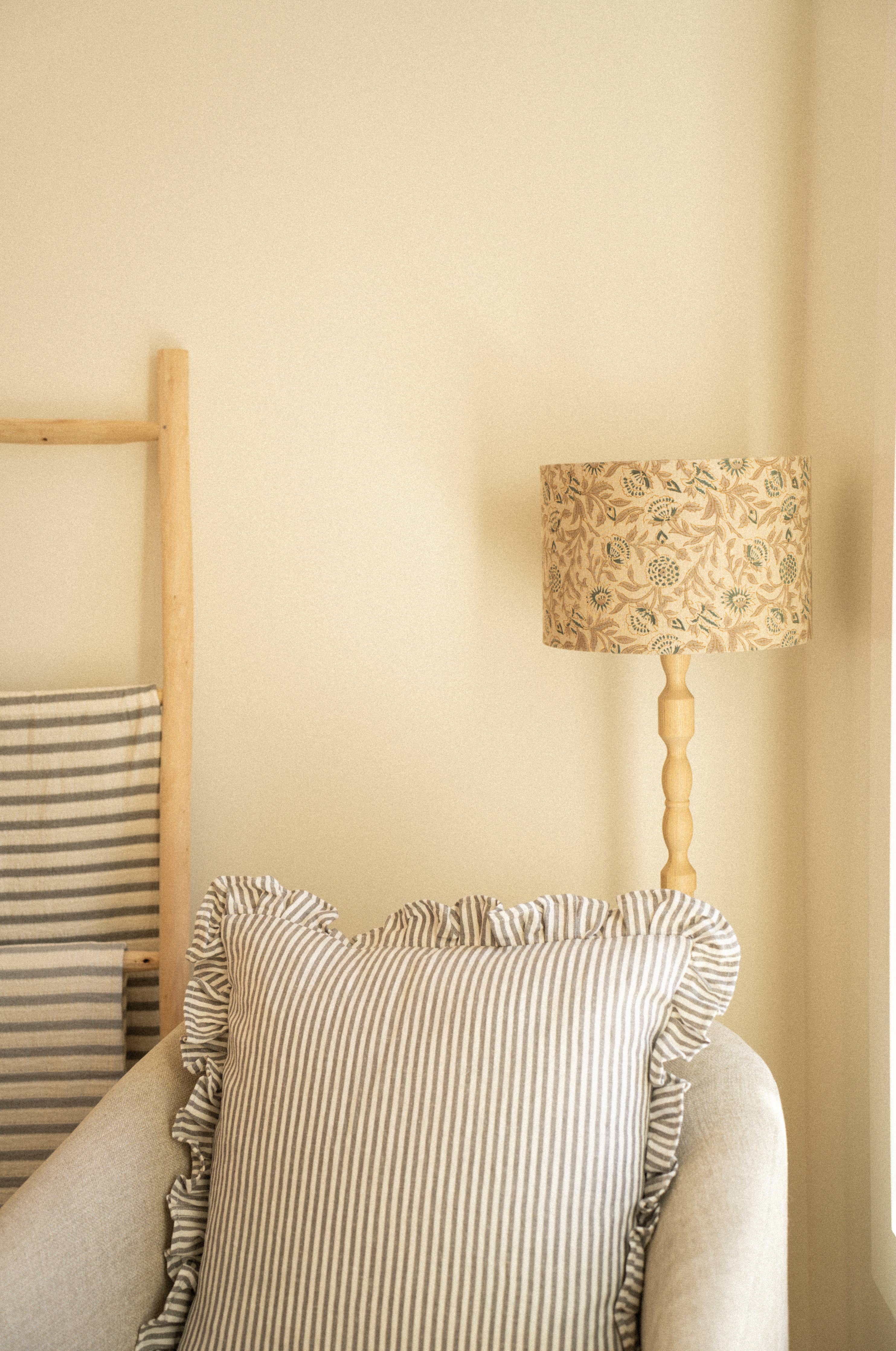Silas Block Print Lampshade