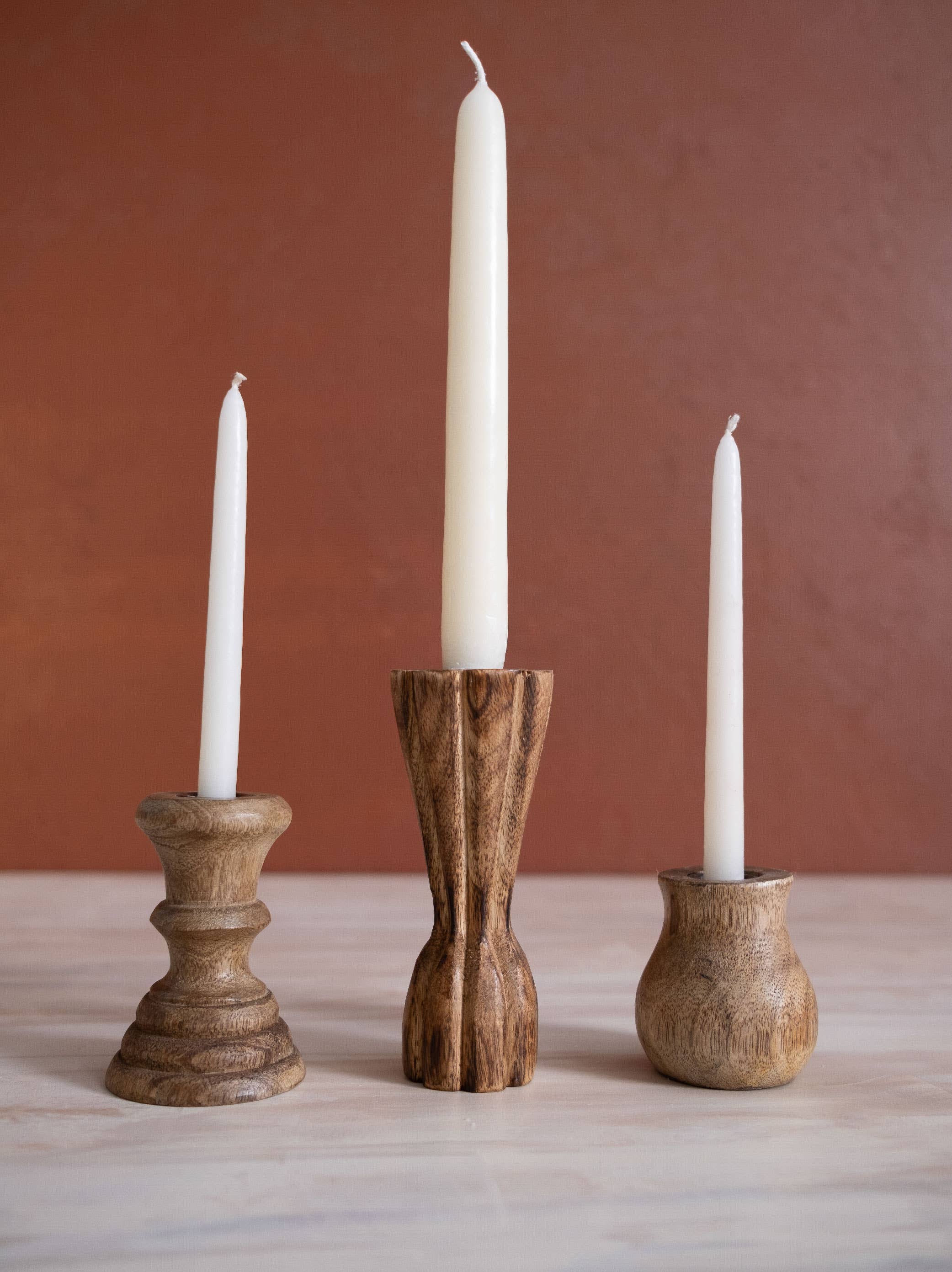 Dual Skinny & Standard Taper Candle Holders