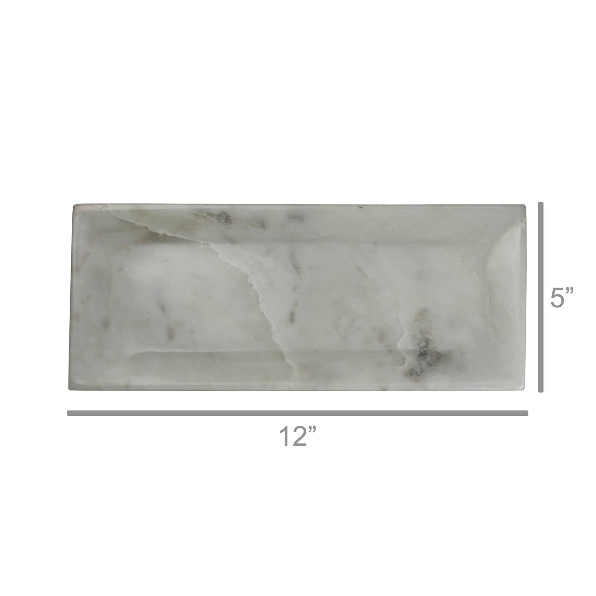 Essex Marble Rectangle Plate