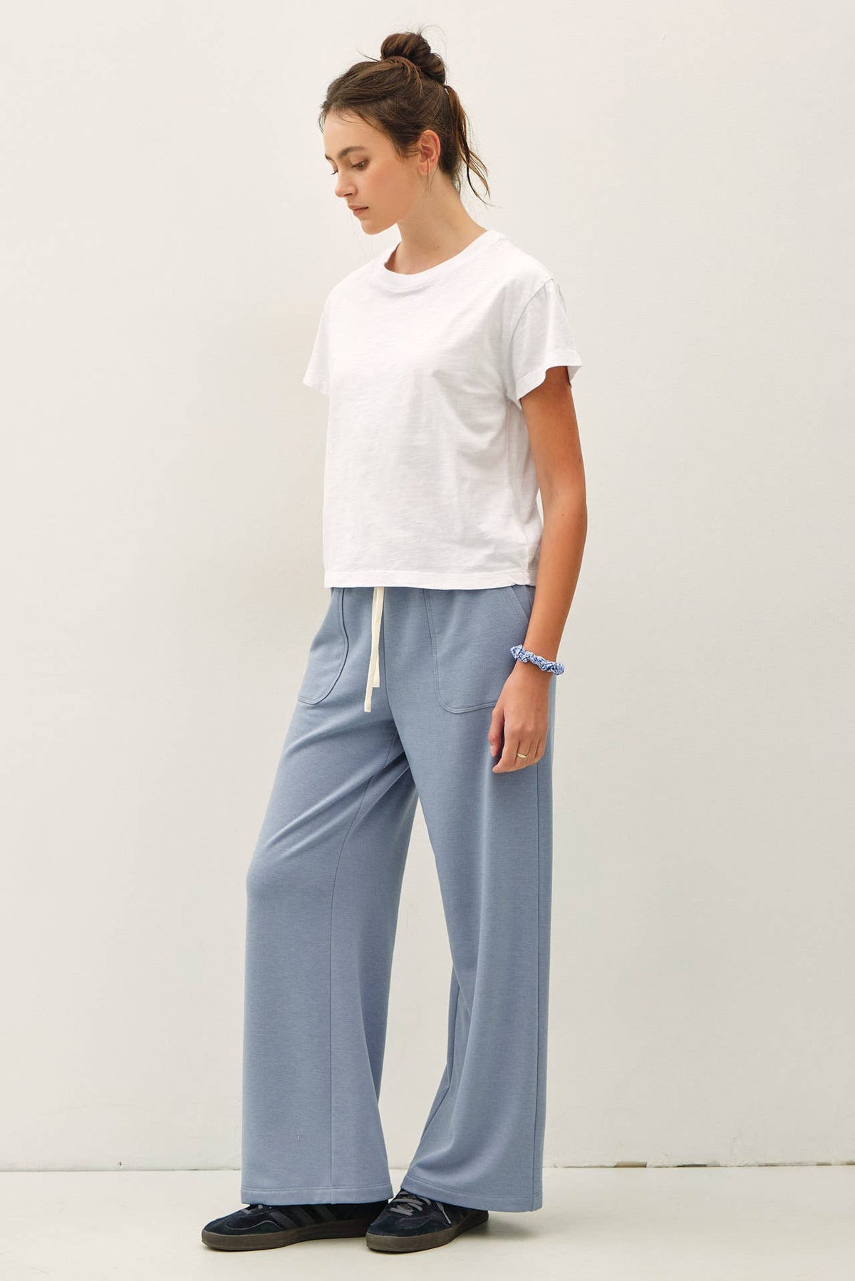 Cotton Half Sleeve Crop Top