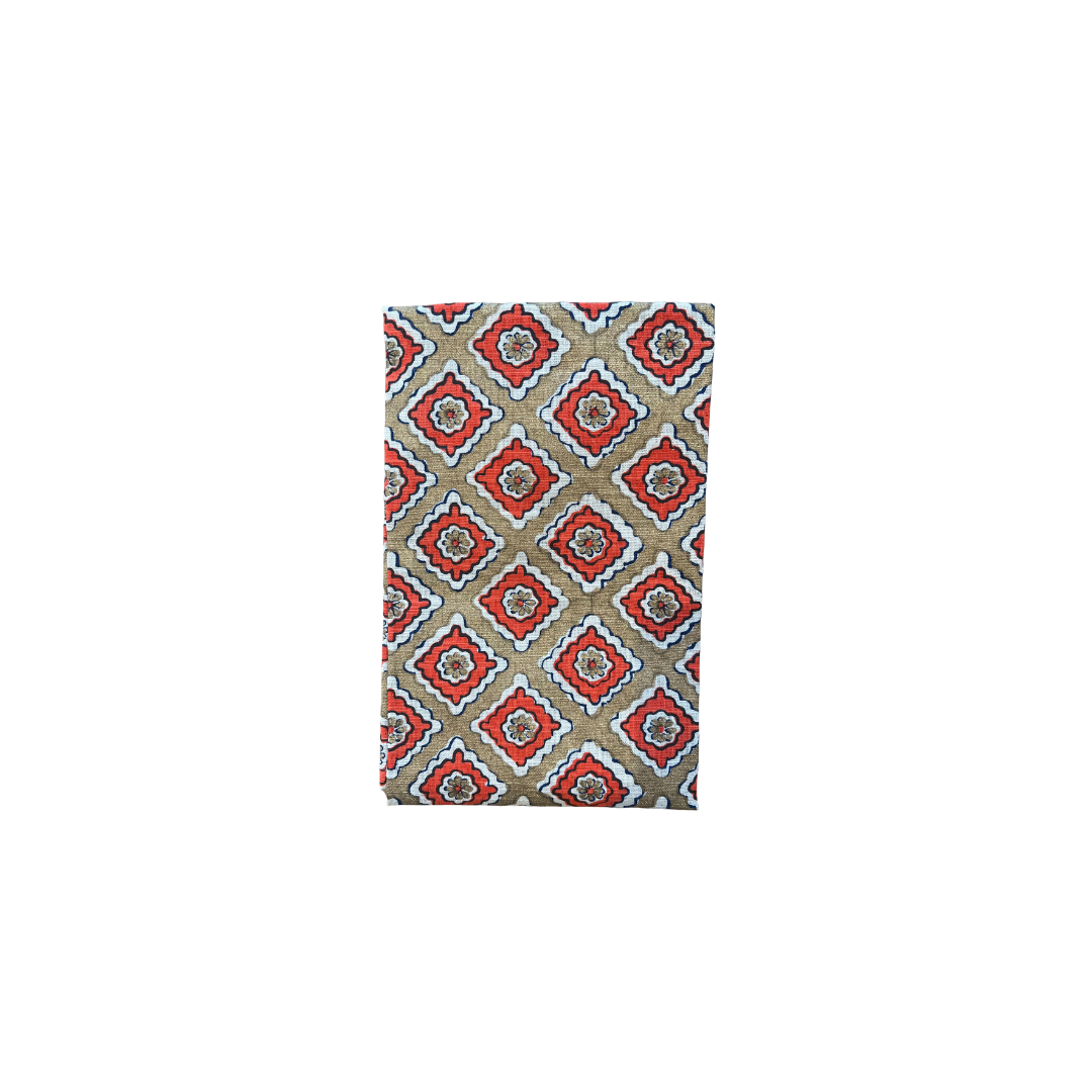 Block Print Cotton Slub Tea Towel