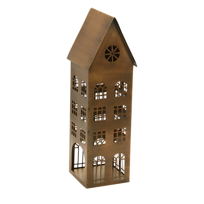 Antique Brass Holiday Houses