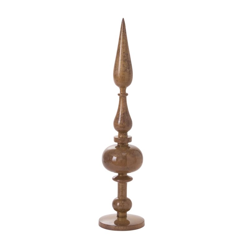 Copper Toned Decorative Finials