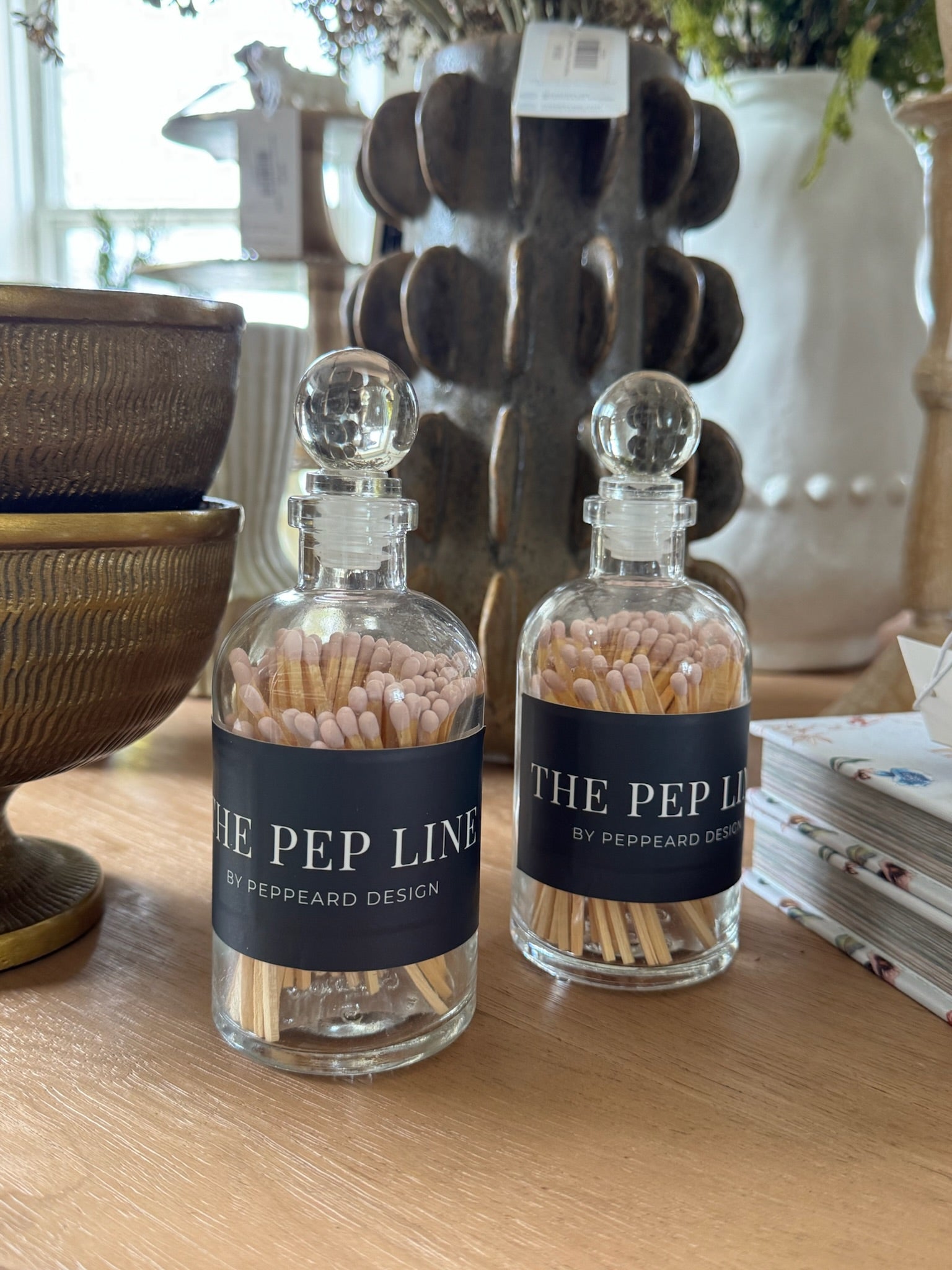 Light Pink Matches in Bottle