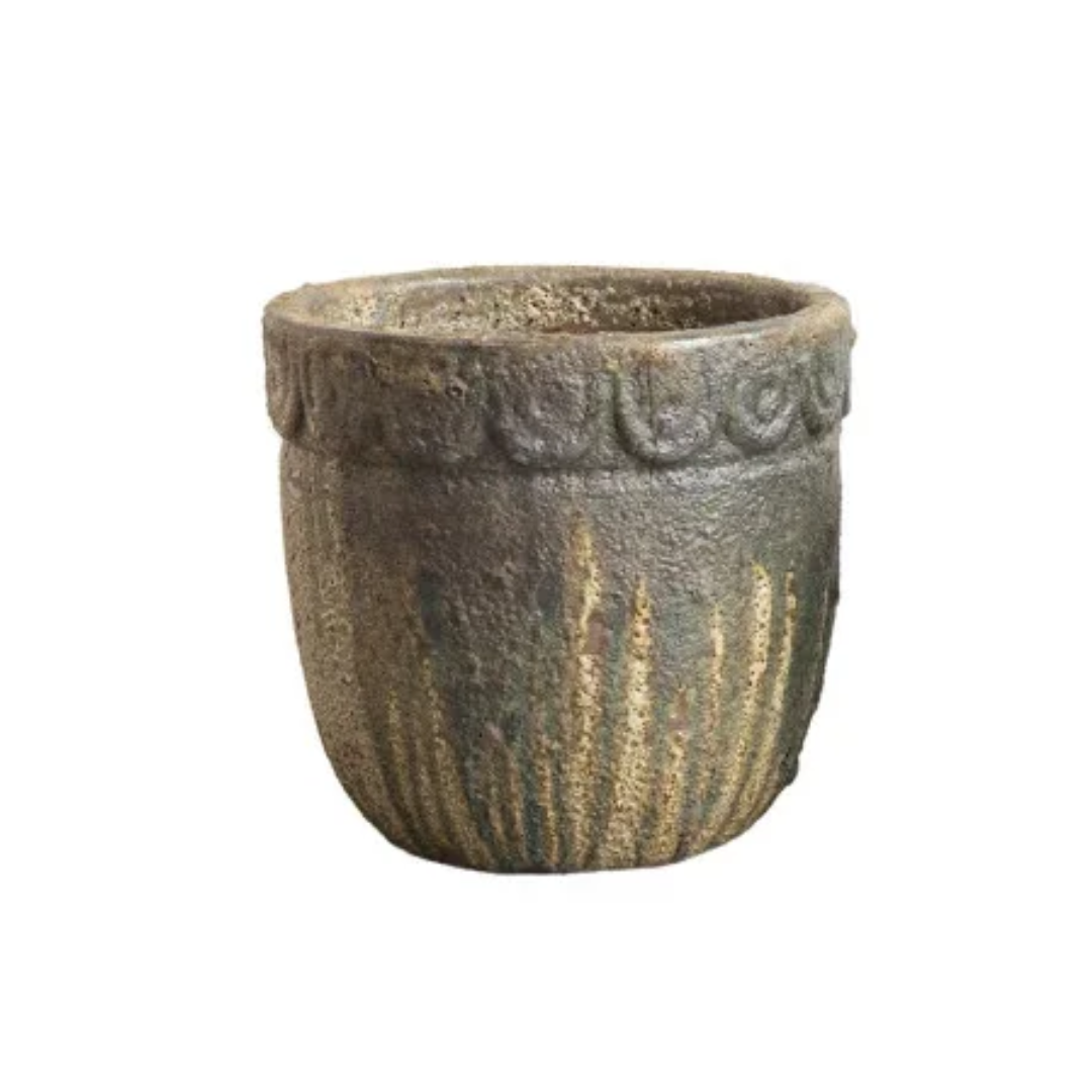 Weathered Artisan Clay Pots