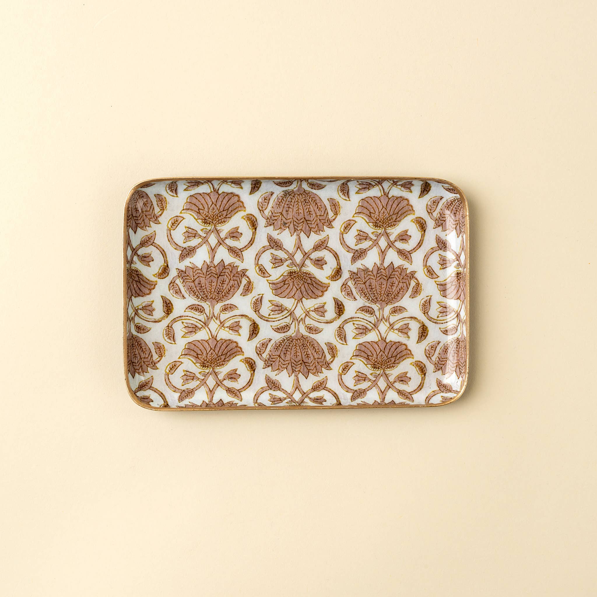 Loti Decorative Enameled Tray