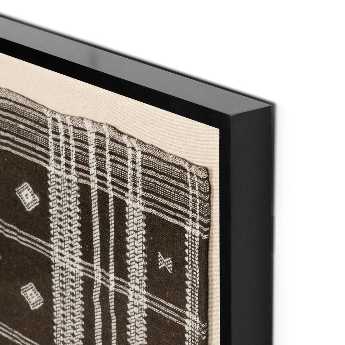 Dark Chocolate Bhujodi Textile