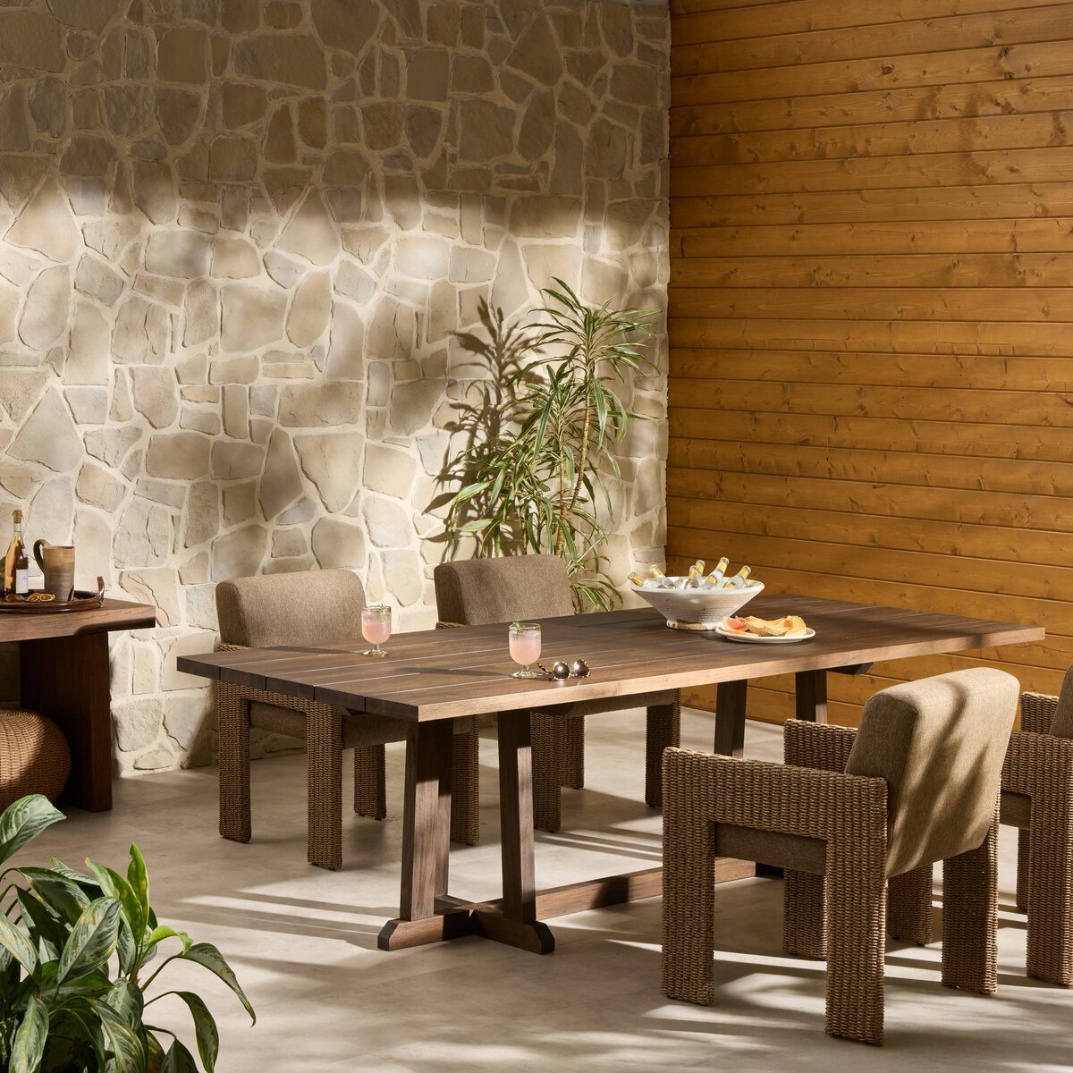 Indie Outdoor Dining Table