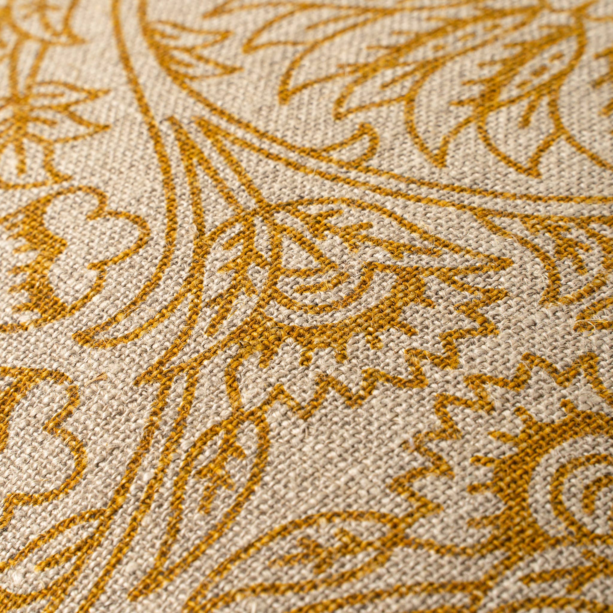 Sunflower Linen Pillow