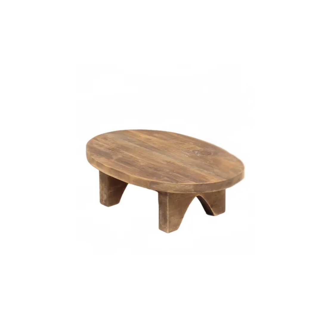 Oblong Wooden Riser