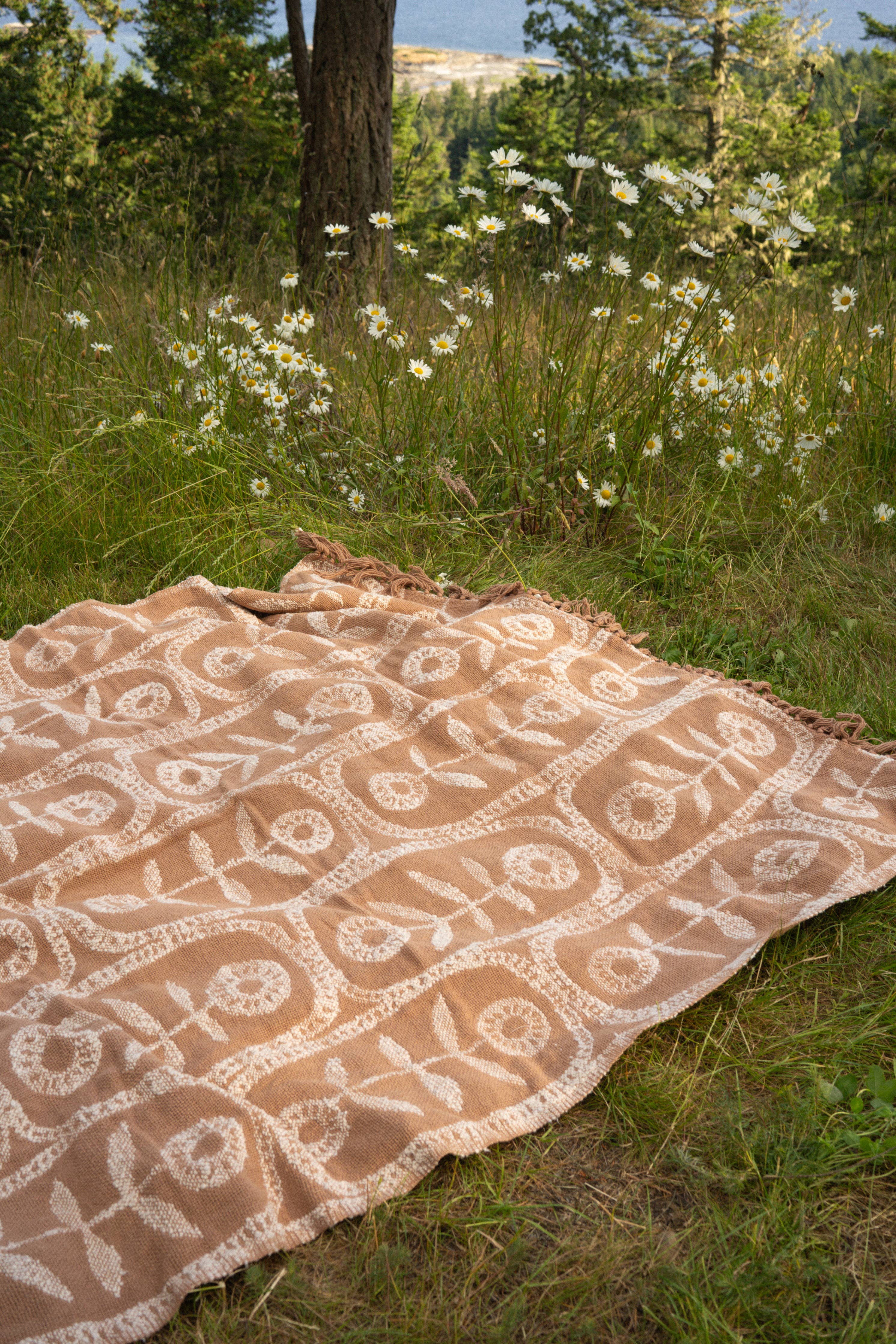 Tawny Marigold Throw