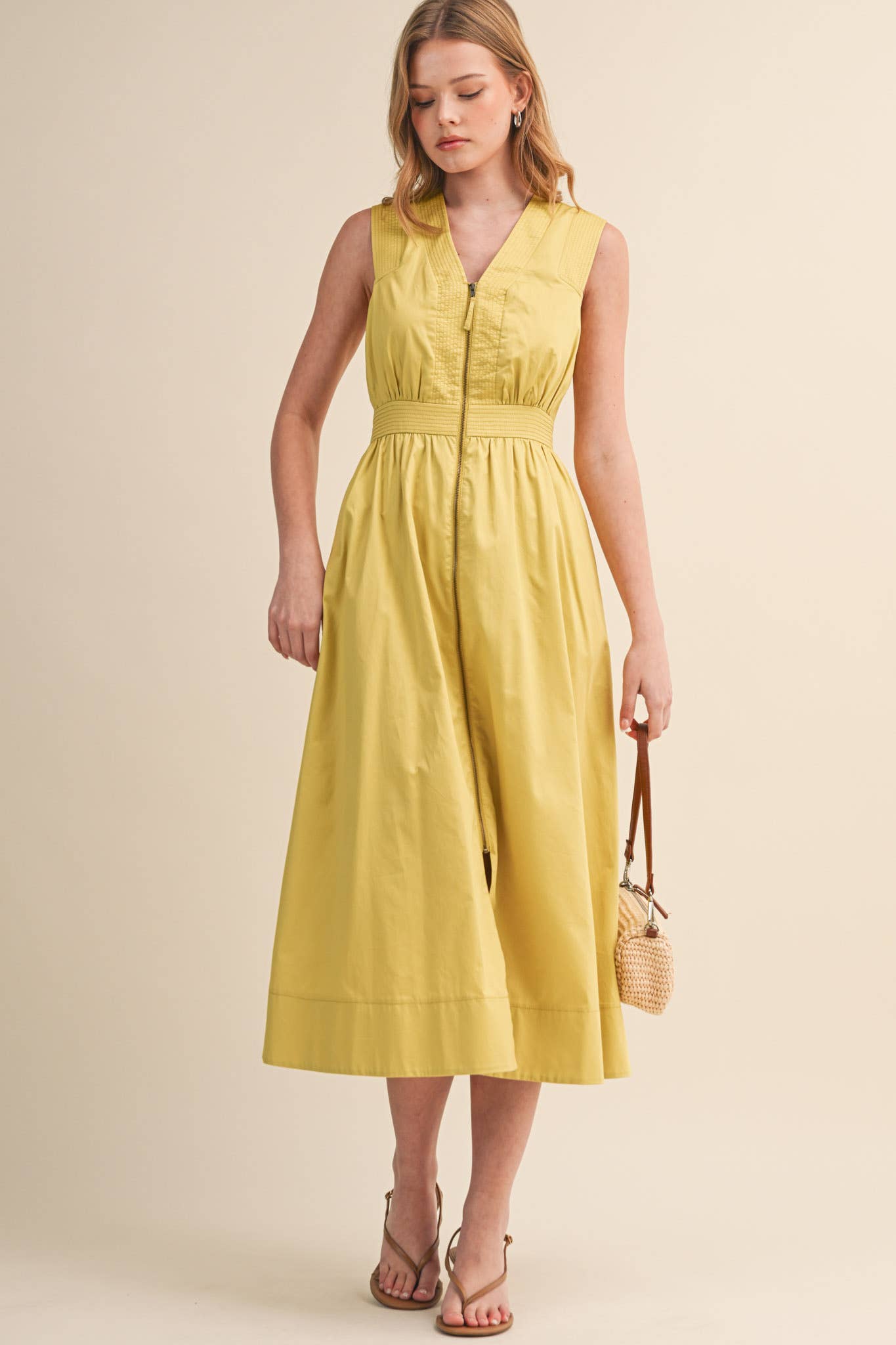 Bridget Sleeveless Midi Dress