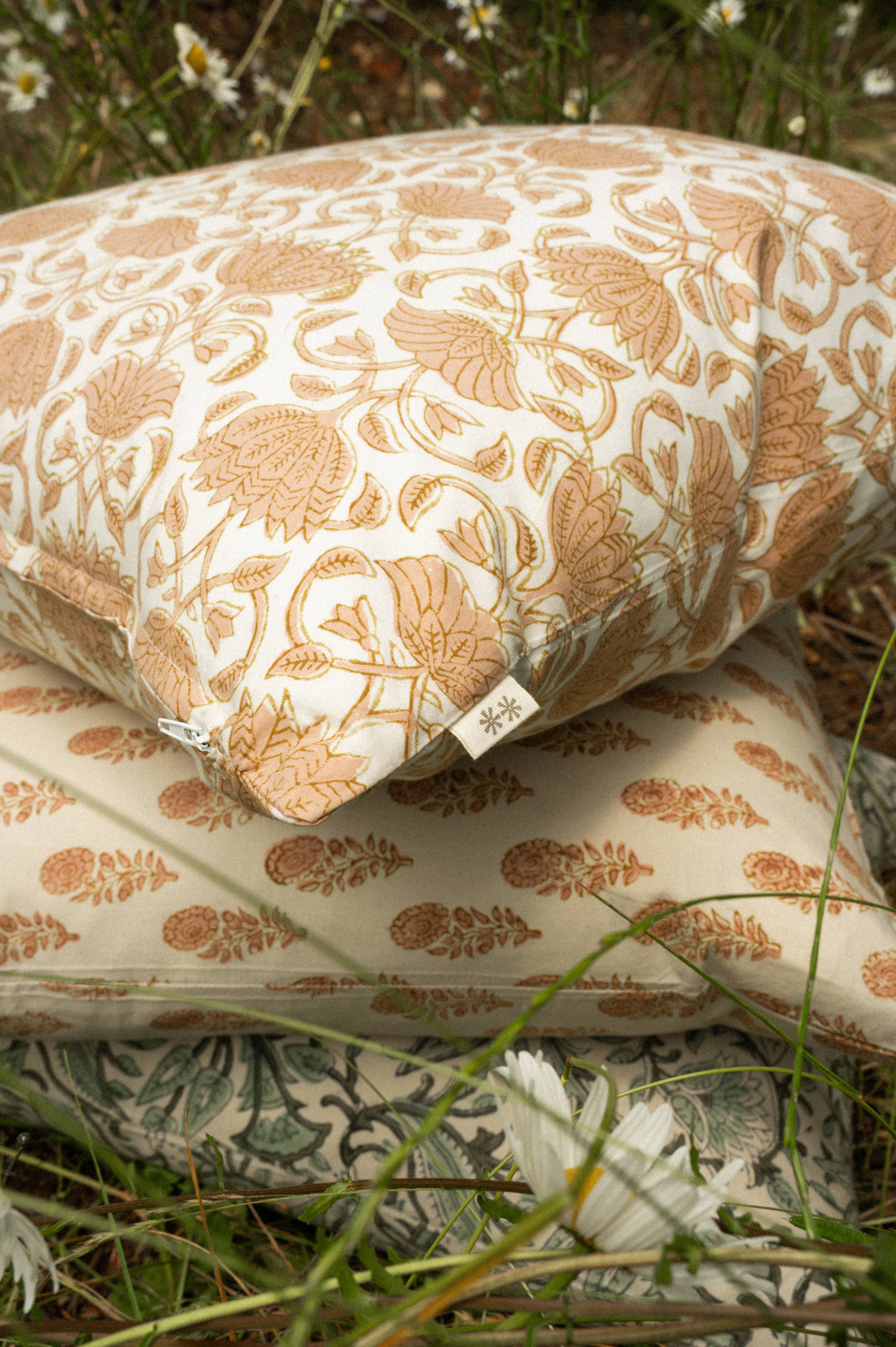 Chitra Block Print Pillow