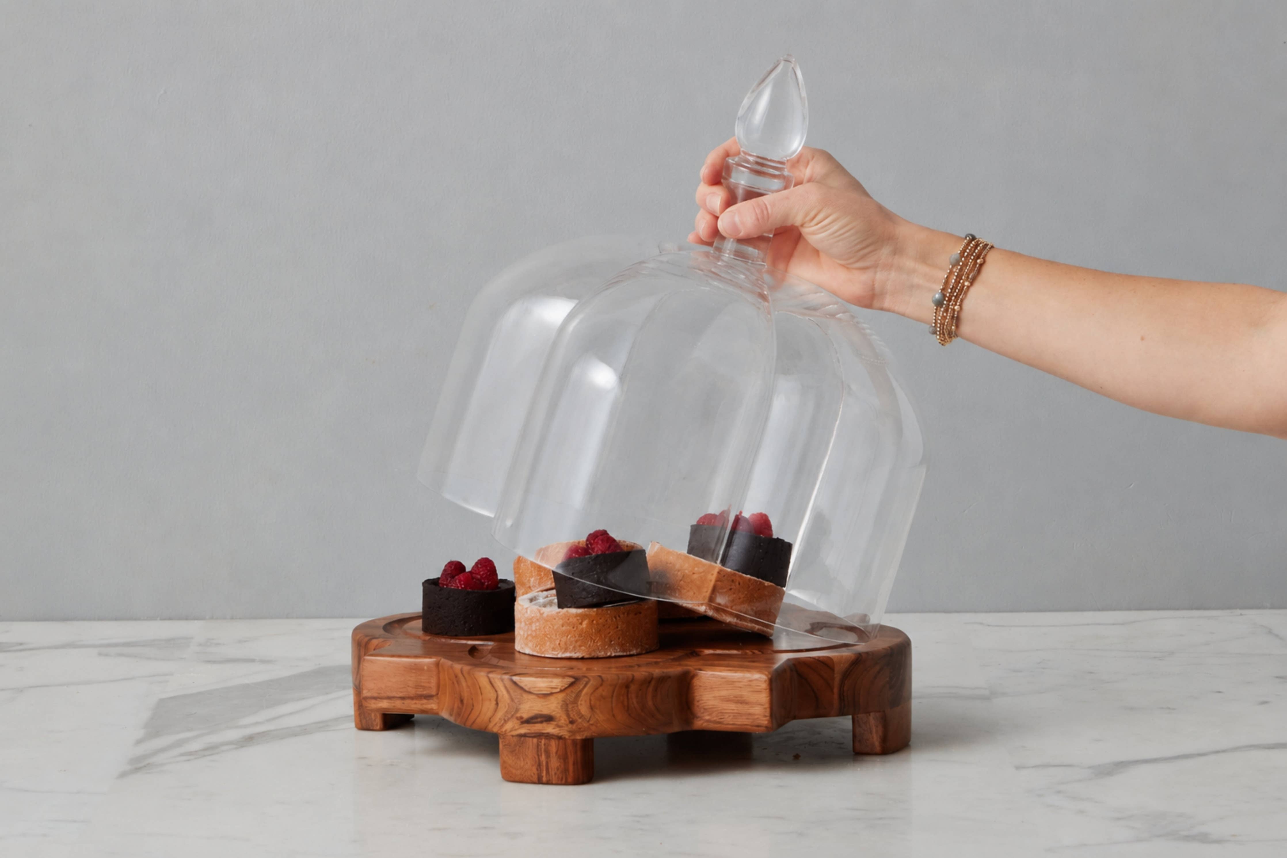 Glass Quatrefoil Dome