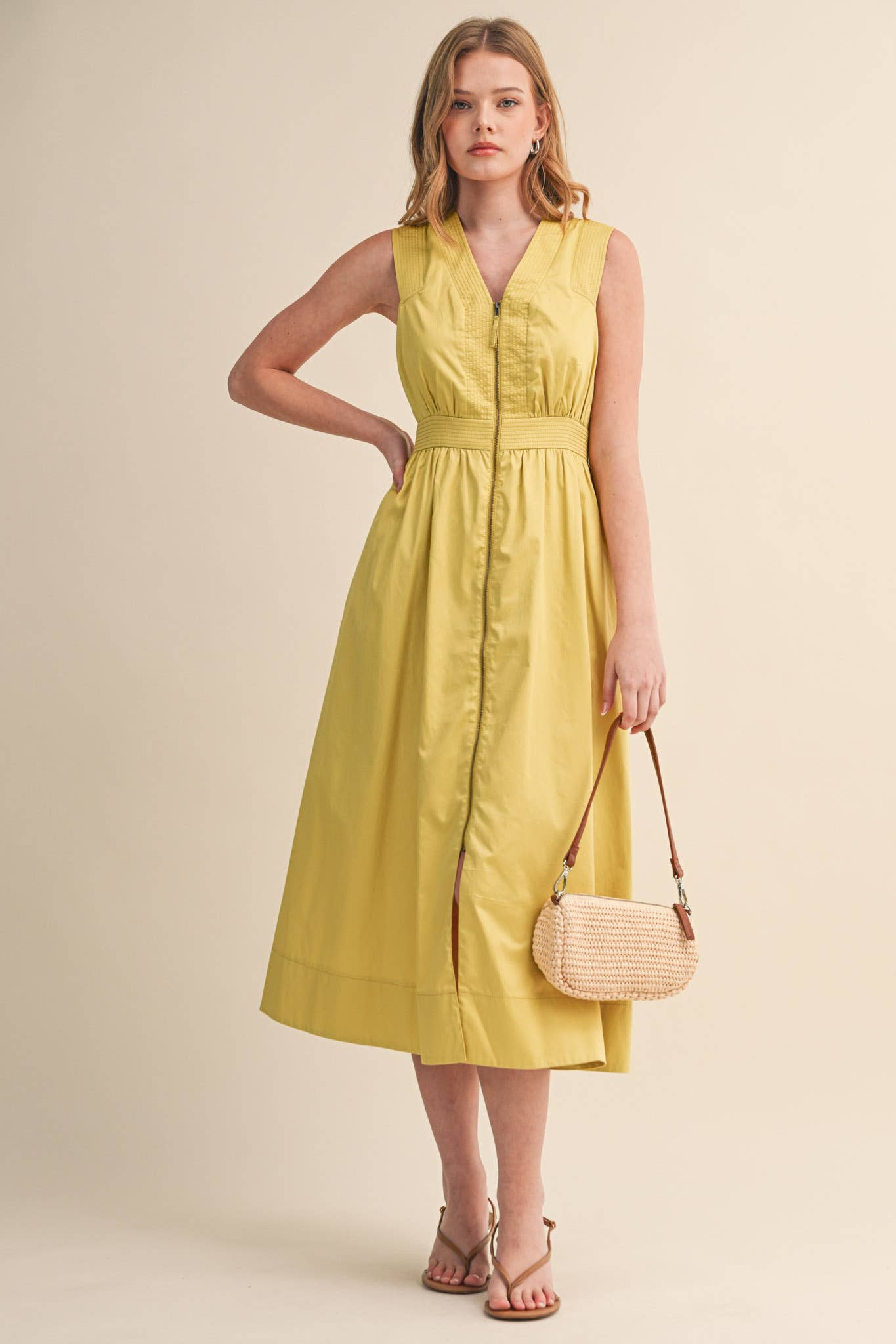 Bridget Sleeveless Midi Dress