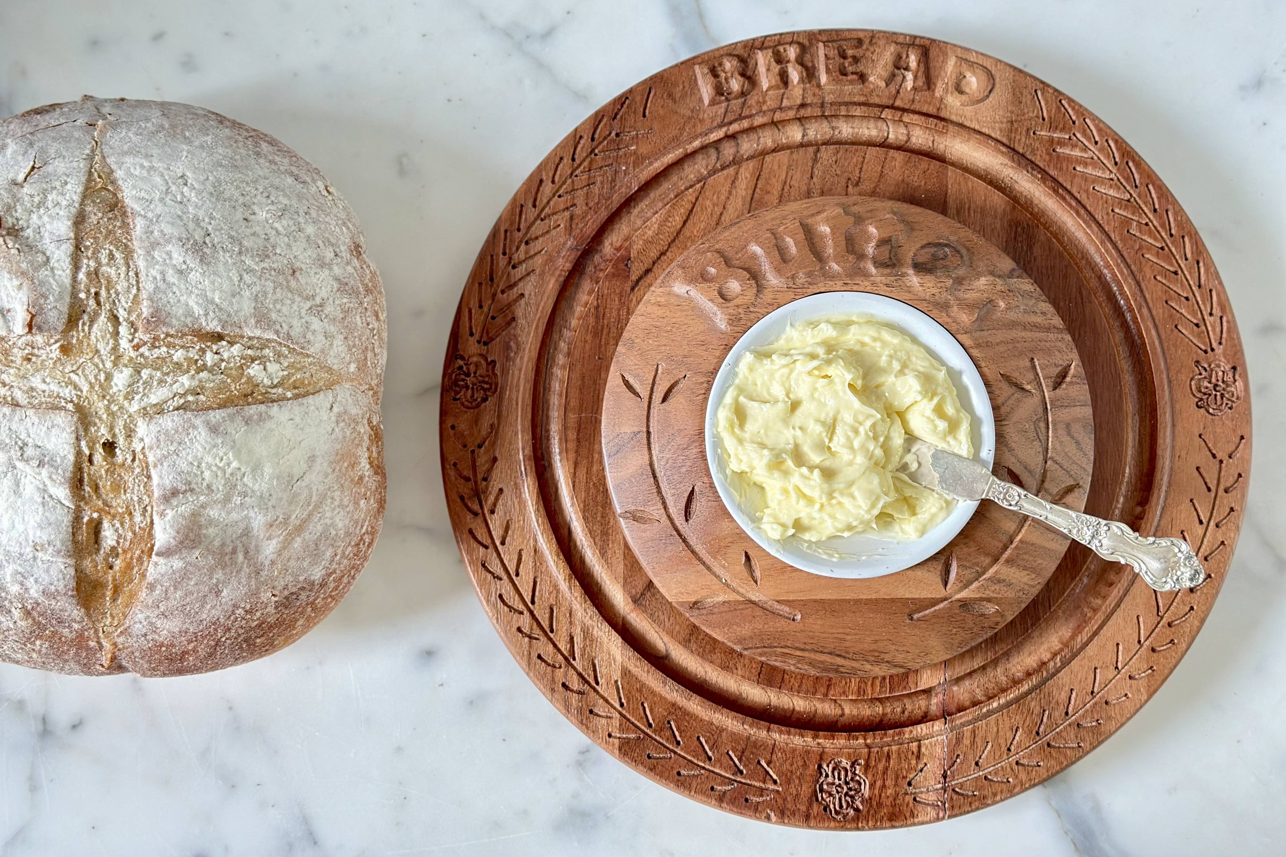 Vintage English Butter Board