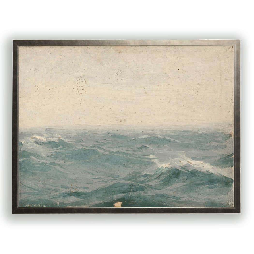 Tidal Landscape Oil Painting