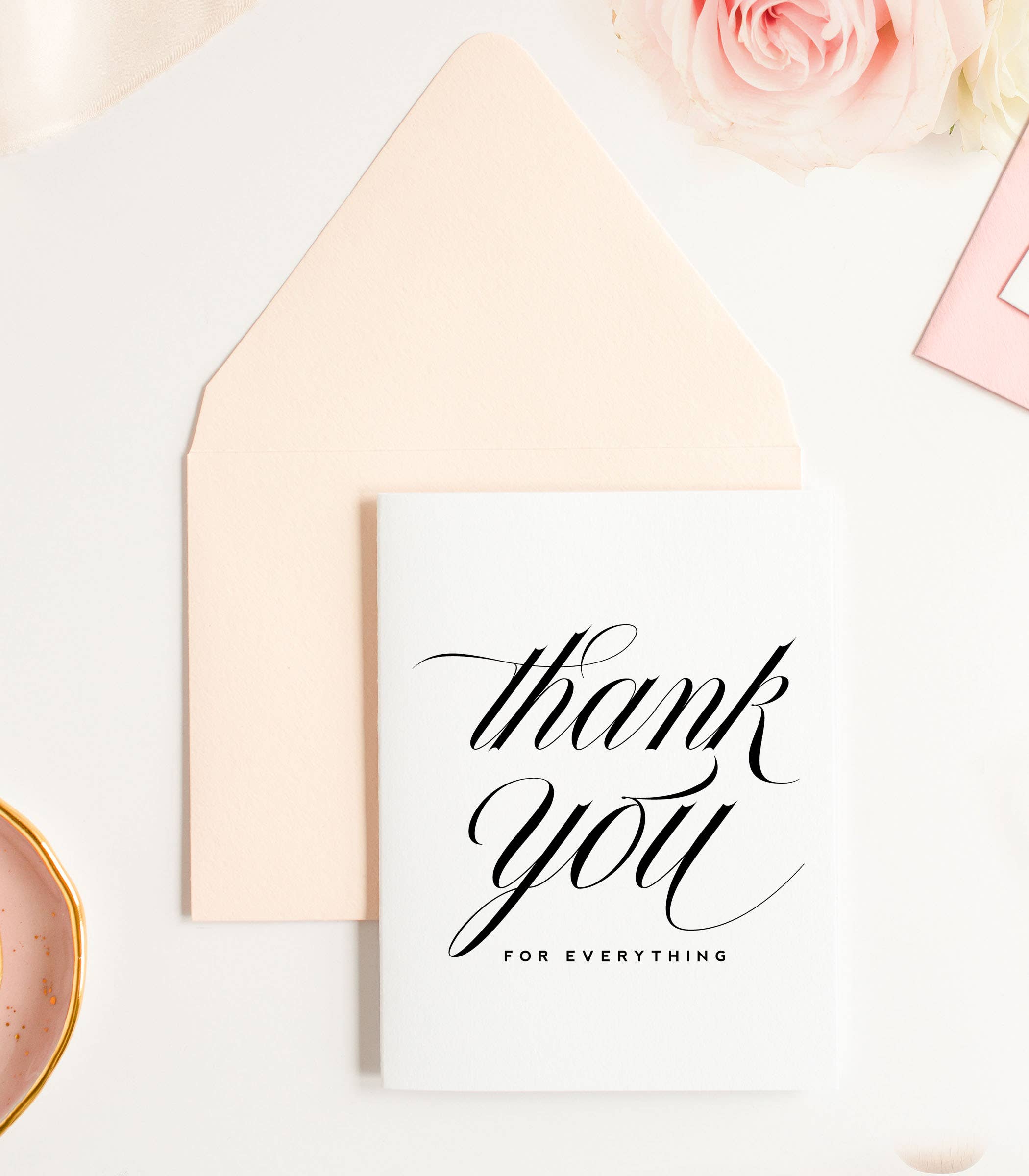 Thank You for Everything Card