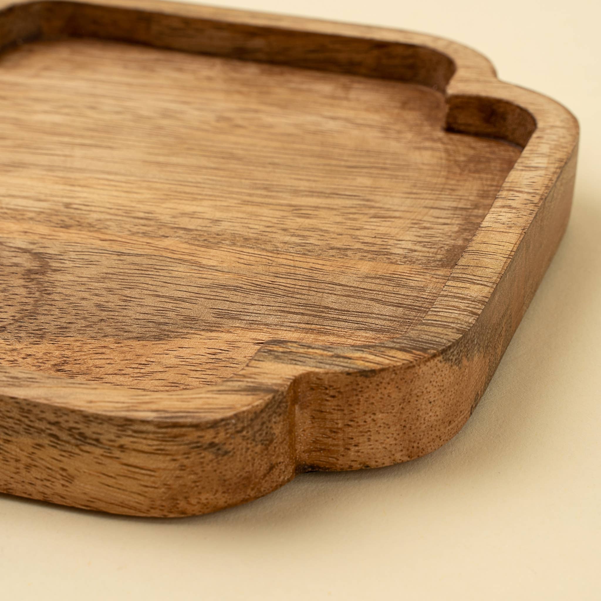 Wooden Medallion Dish