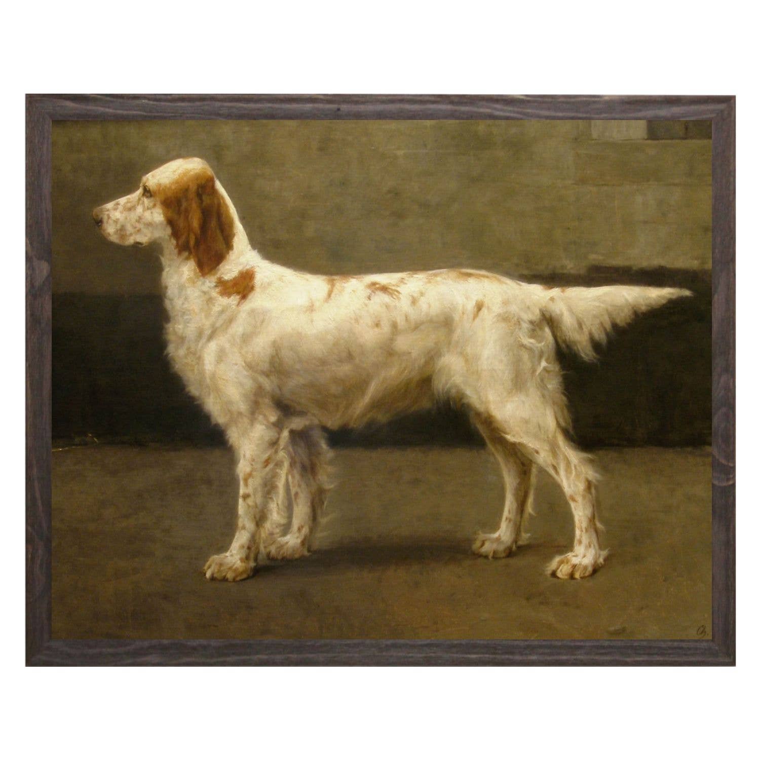 Vintage English Setter Painting