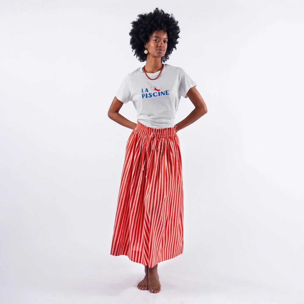 Keaton Stripe Skirt