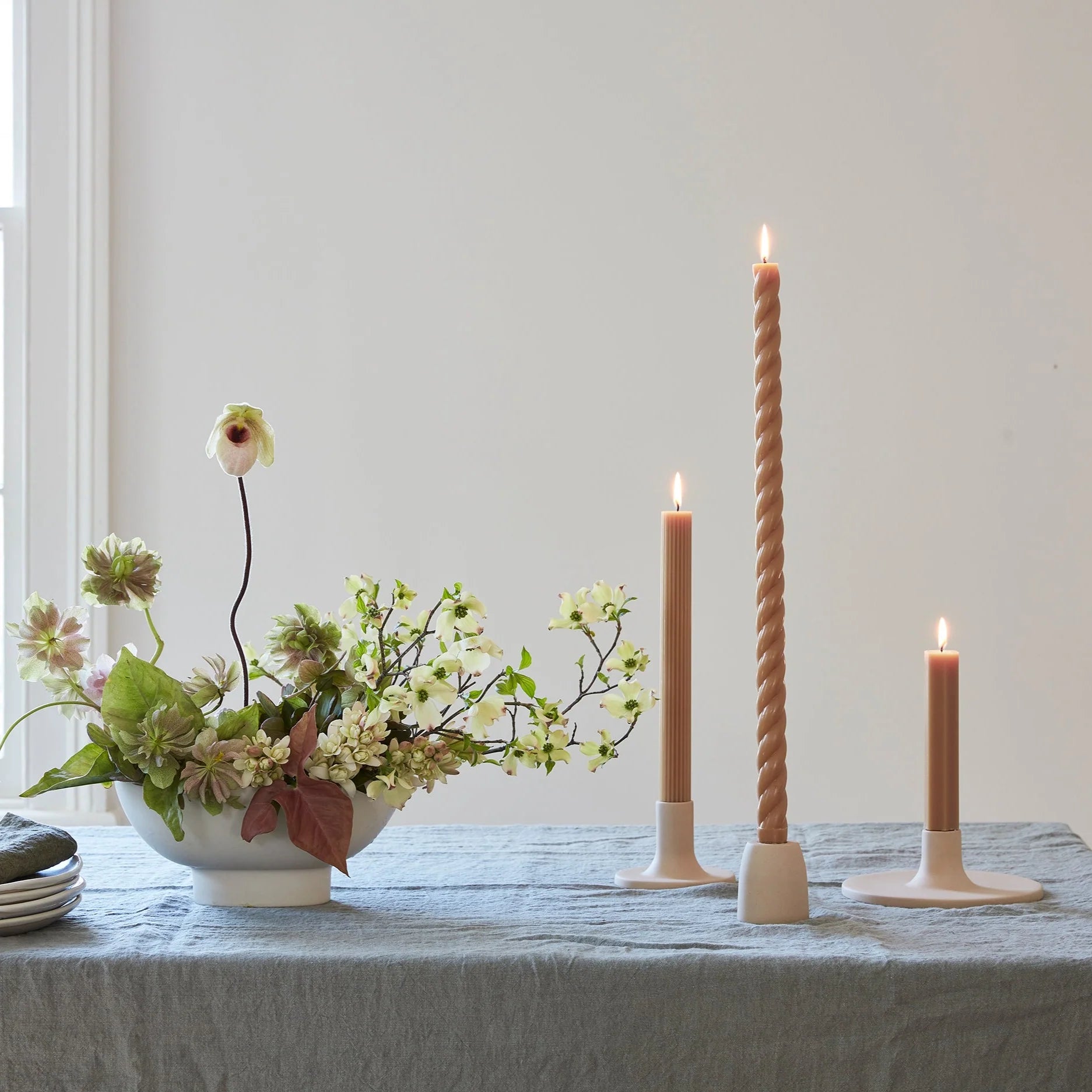6” Angular Taper Candles