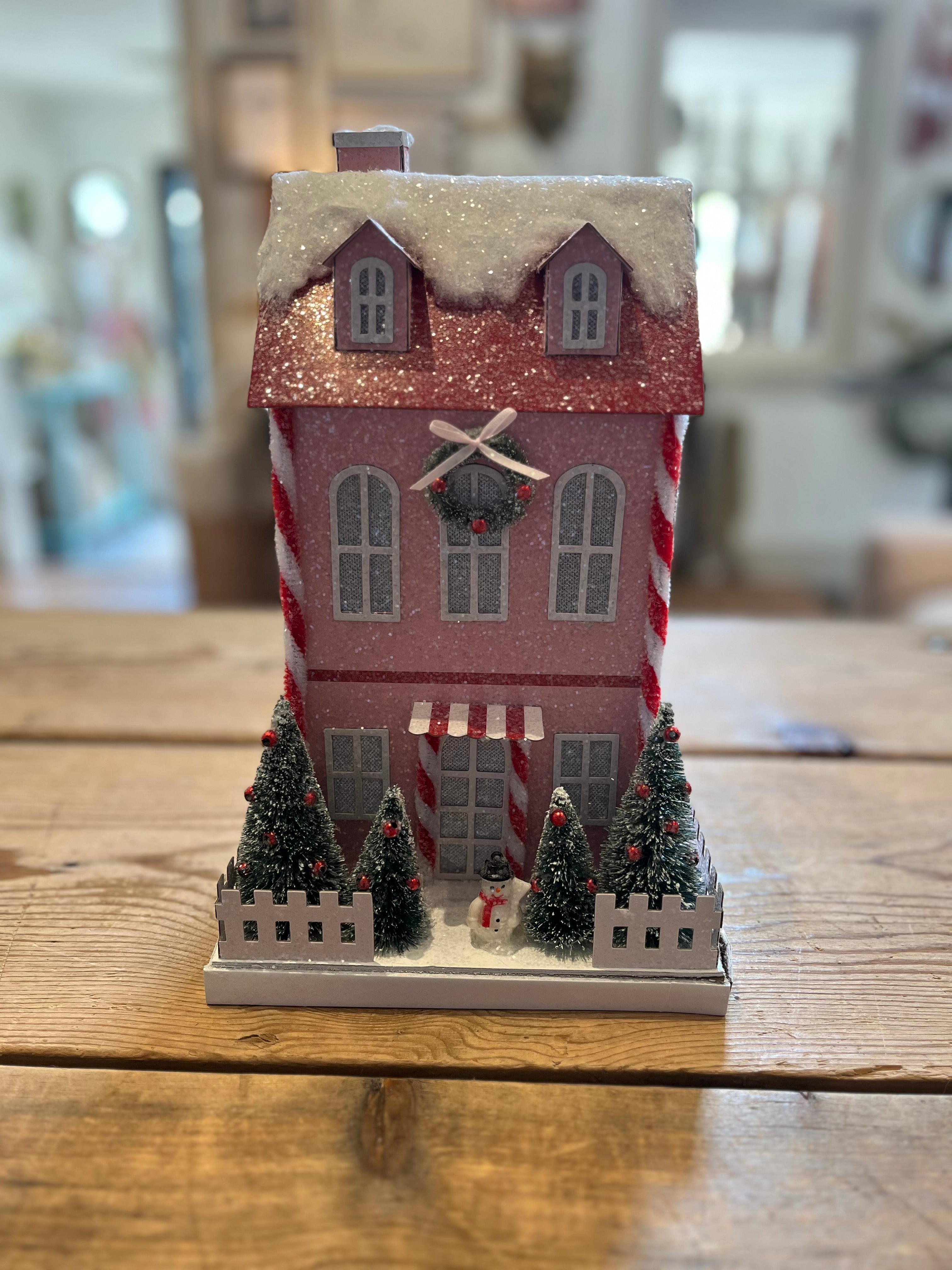 Perfectly Imperfect Pink Snow House