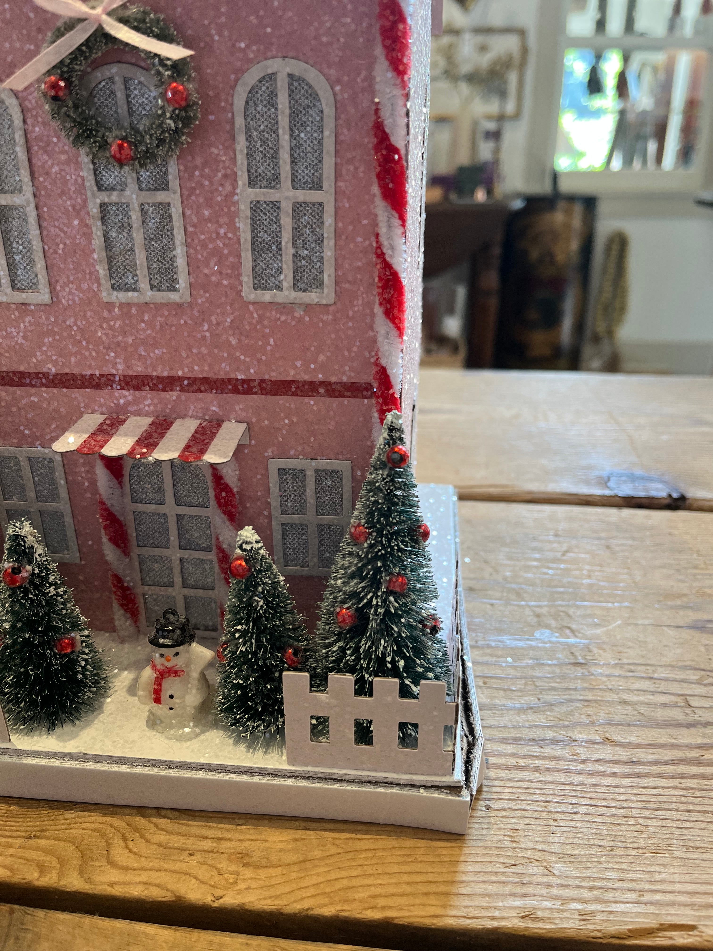 Perfectly Imperfect Pink Snow House