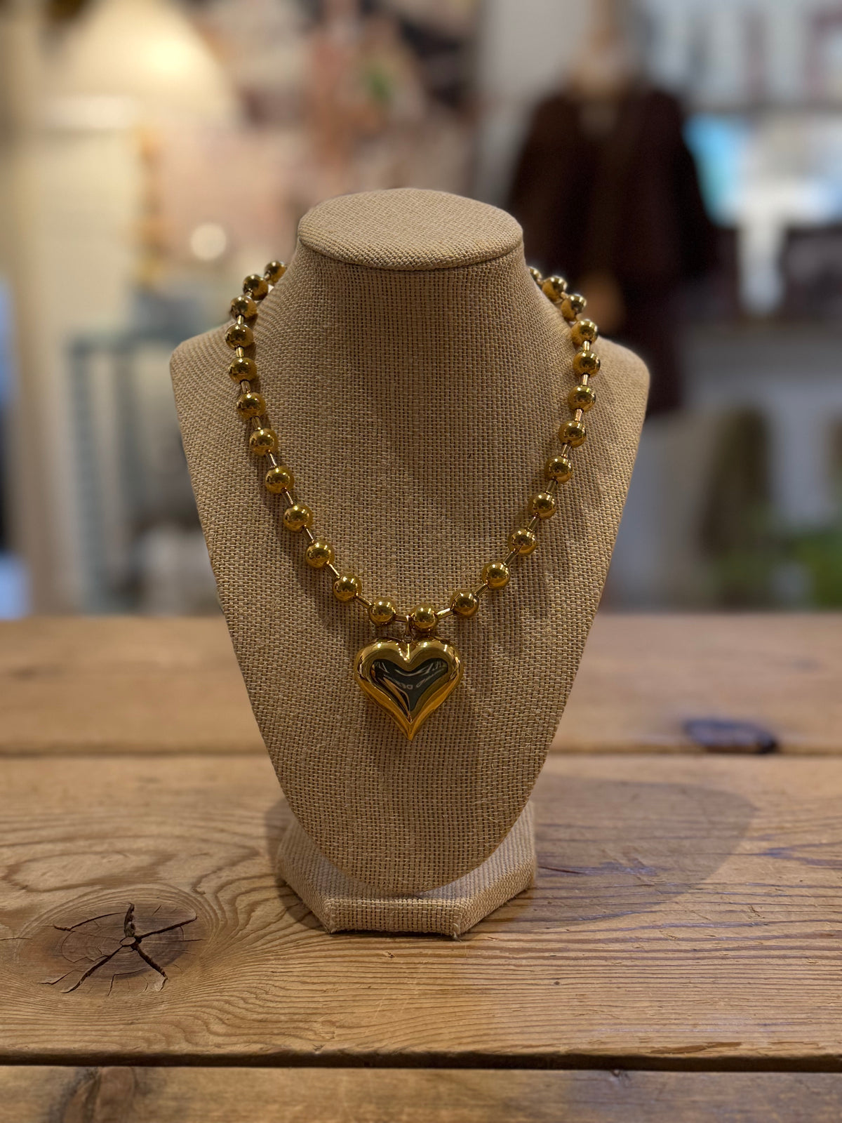 Bubble Heart Necklace