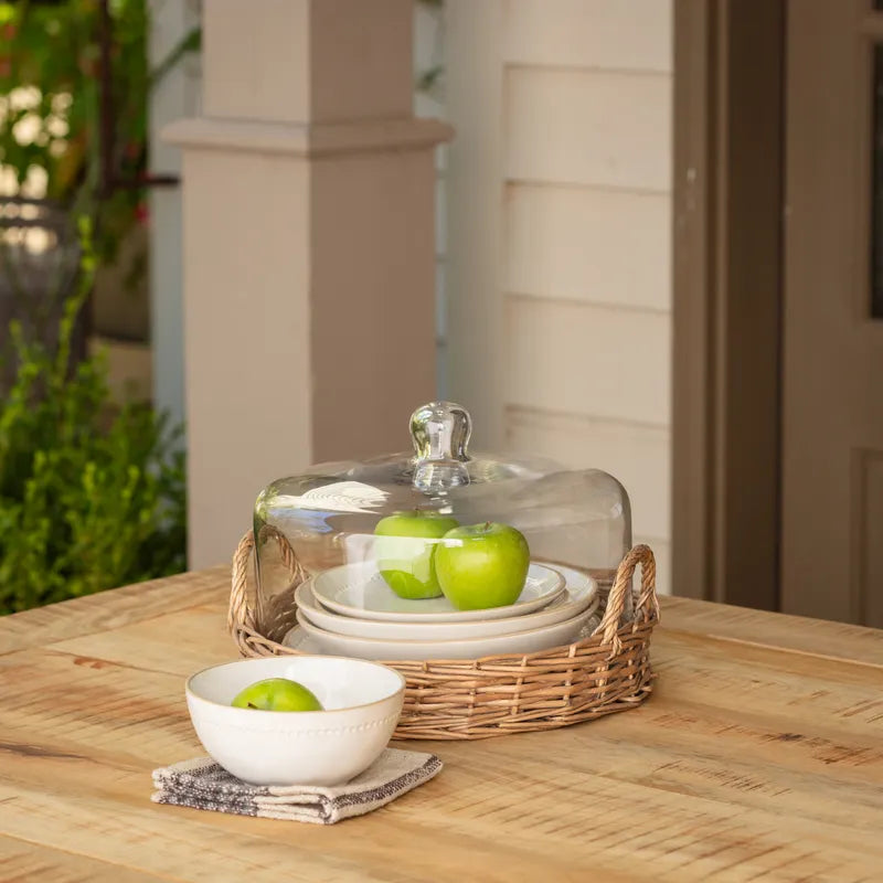 Cloche Covered Basket