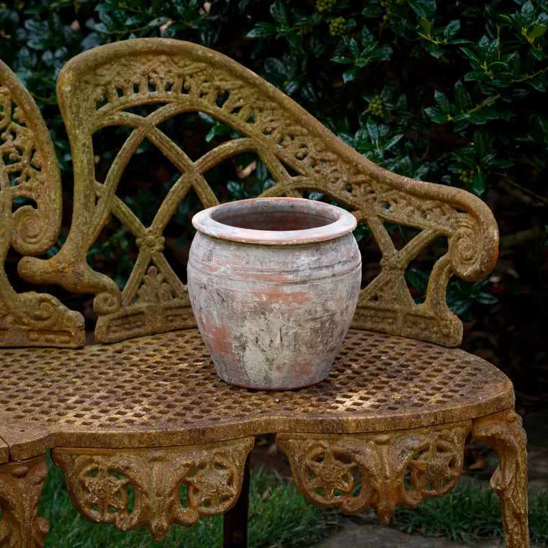 Aged Olive Planter