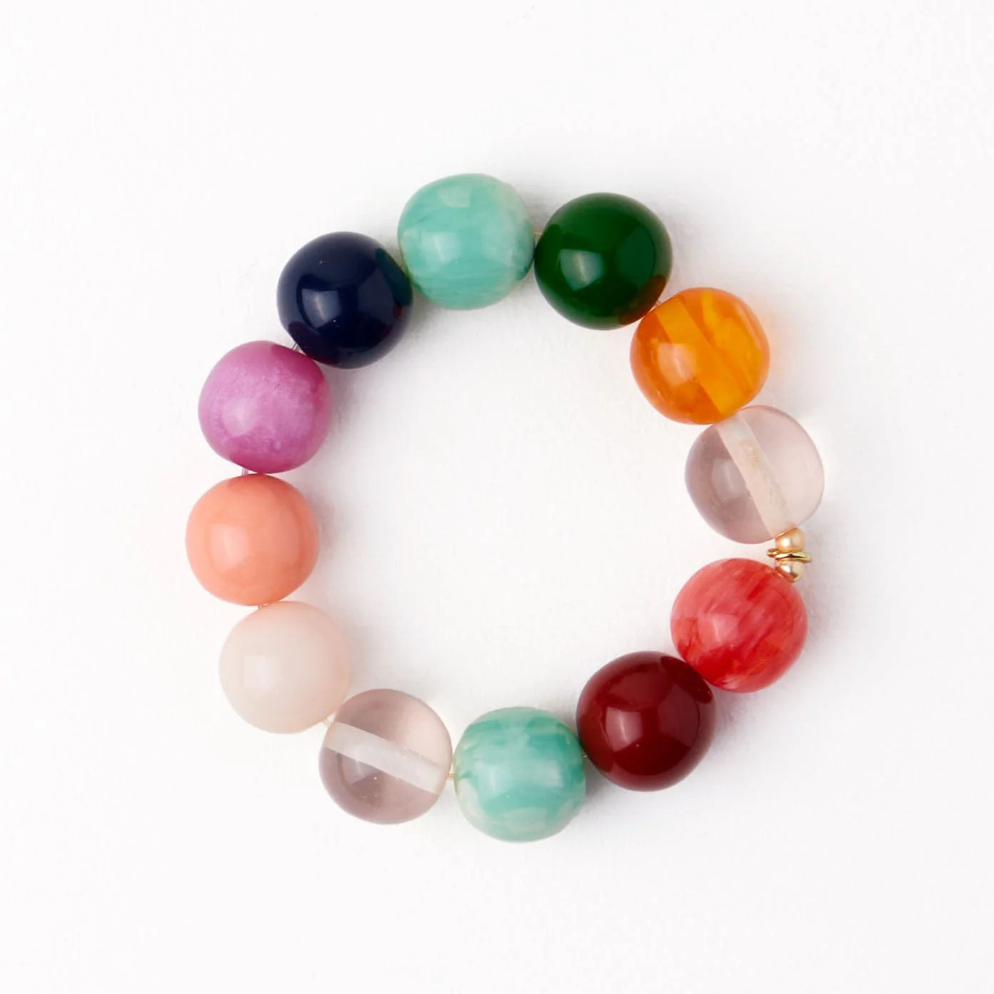 Large Resin Bead Bracelet