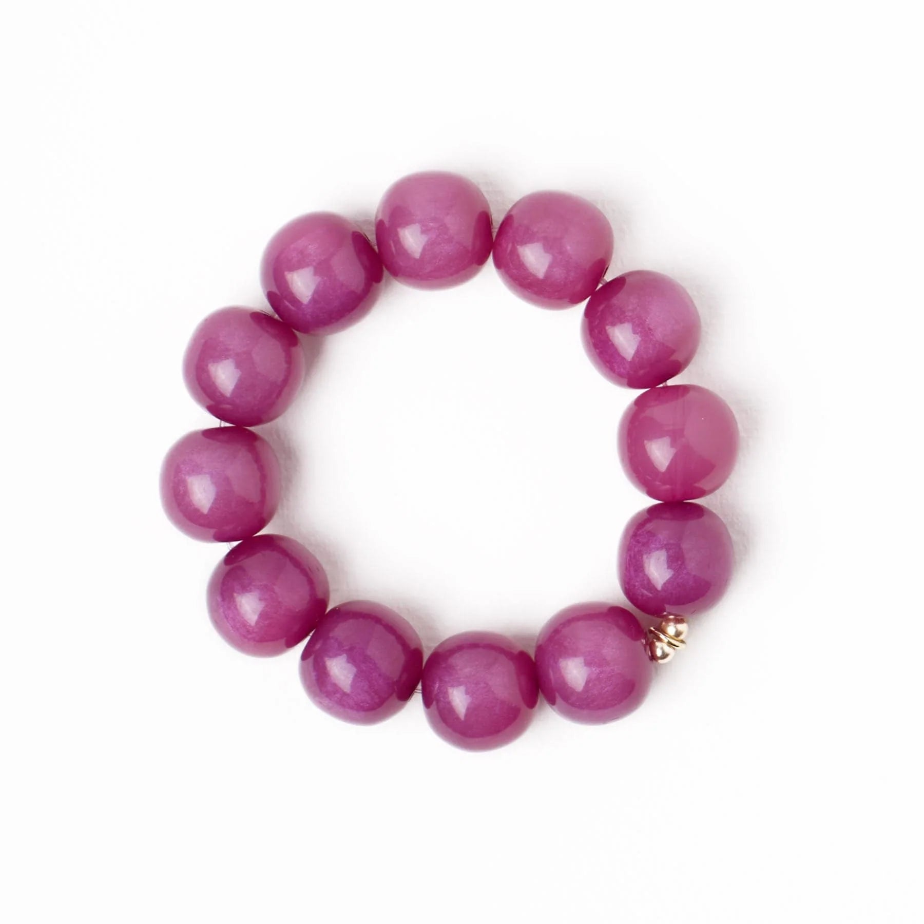 Large Resin Bead Bracelet