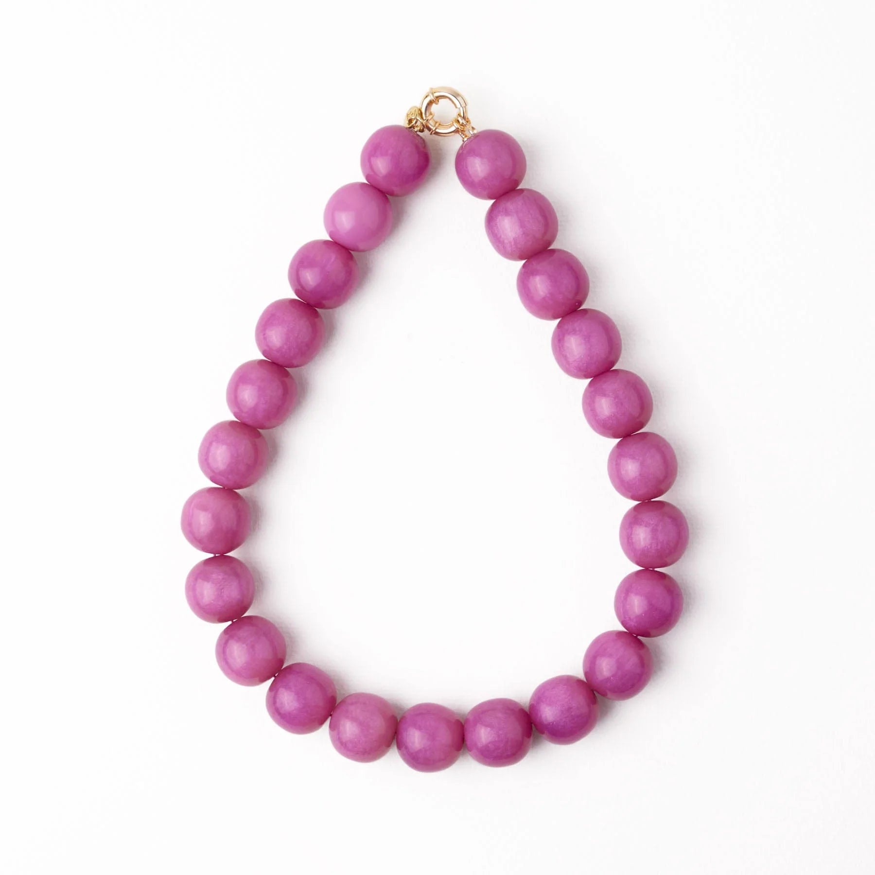Large Resin Bead Necklace