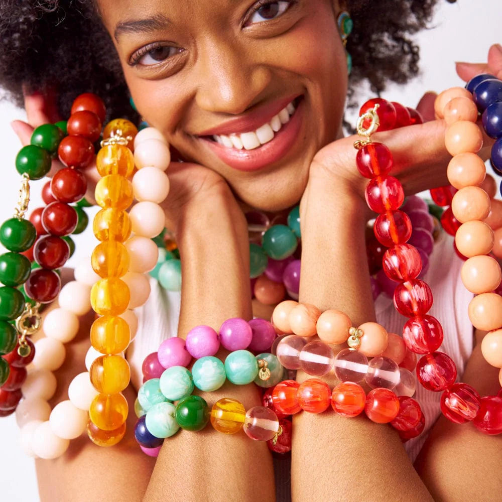 Large Resin Bead Necklace
