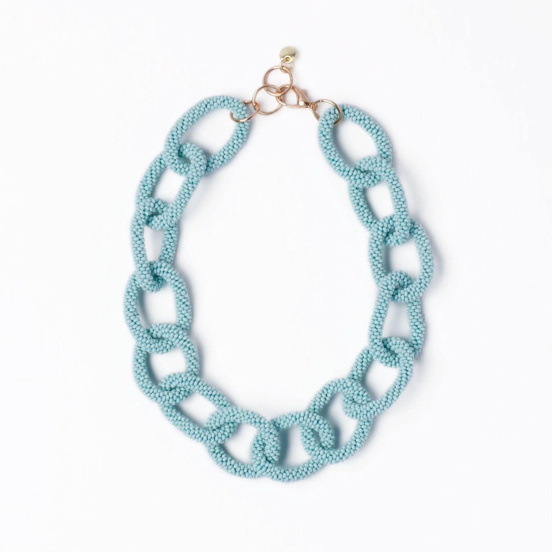 Jen Chain Link Beaded Necklace