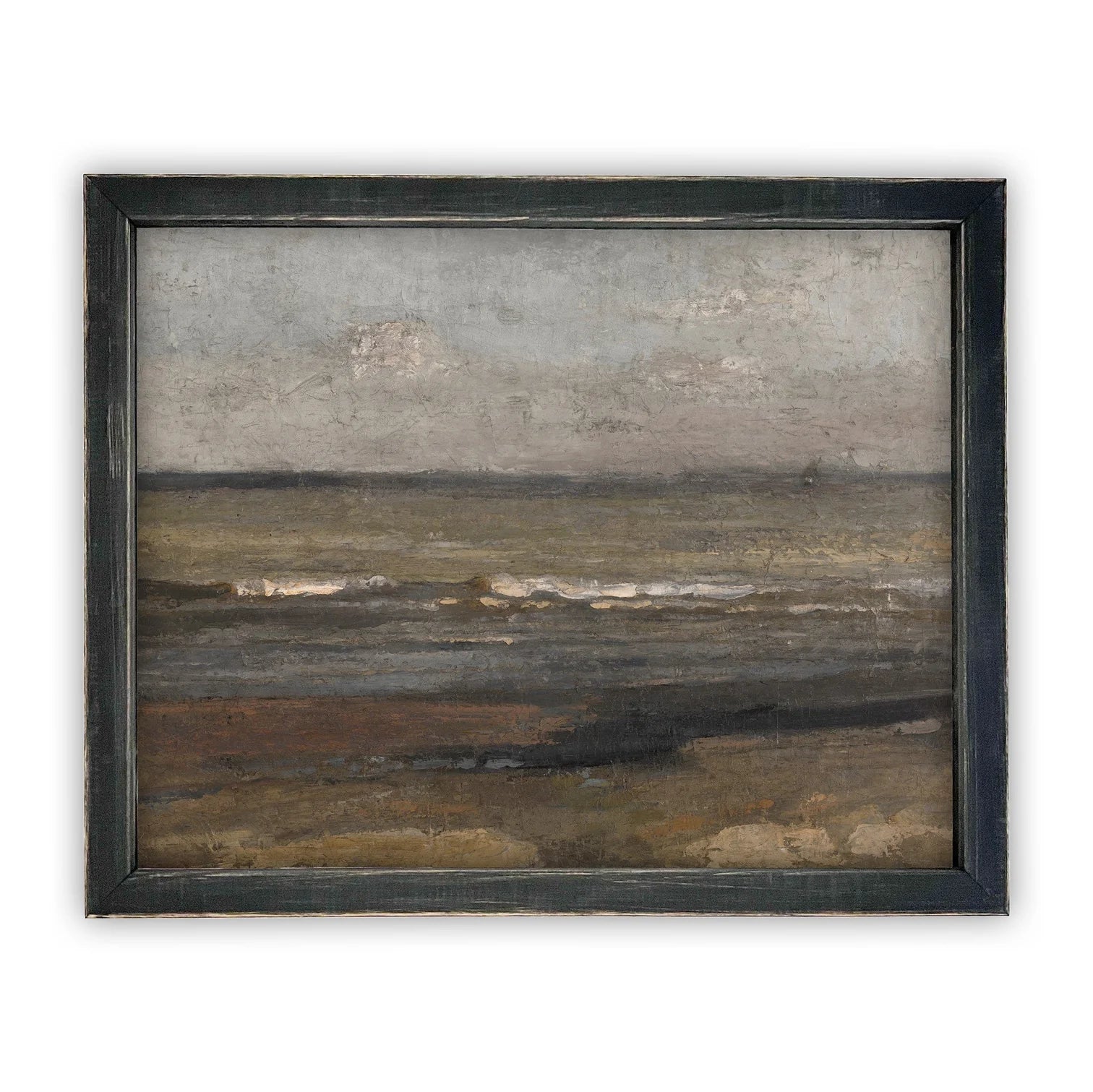 Coastal Surf Framed Canvas