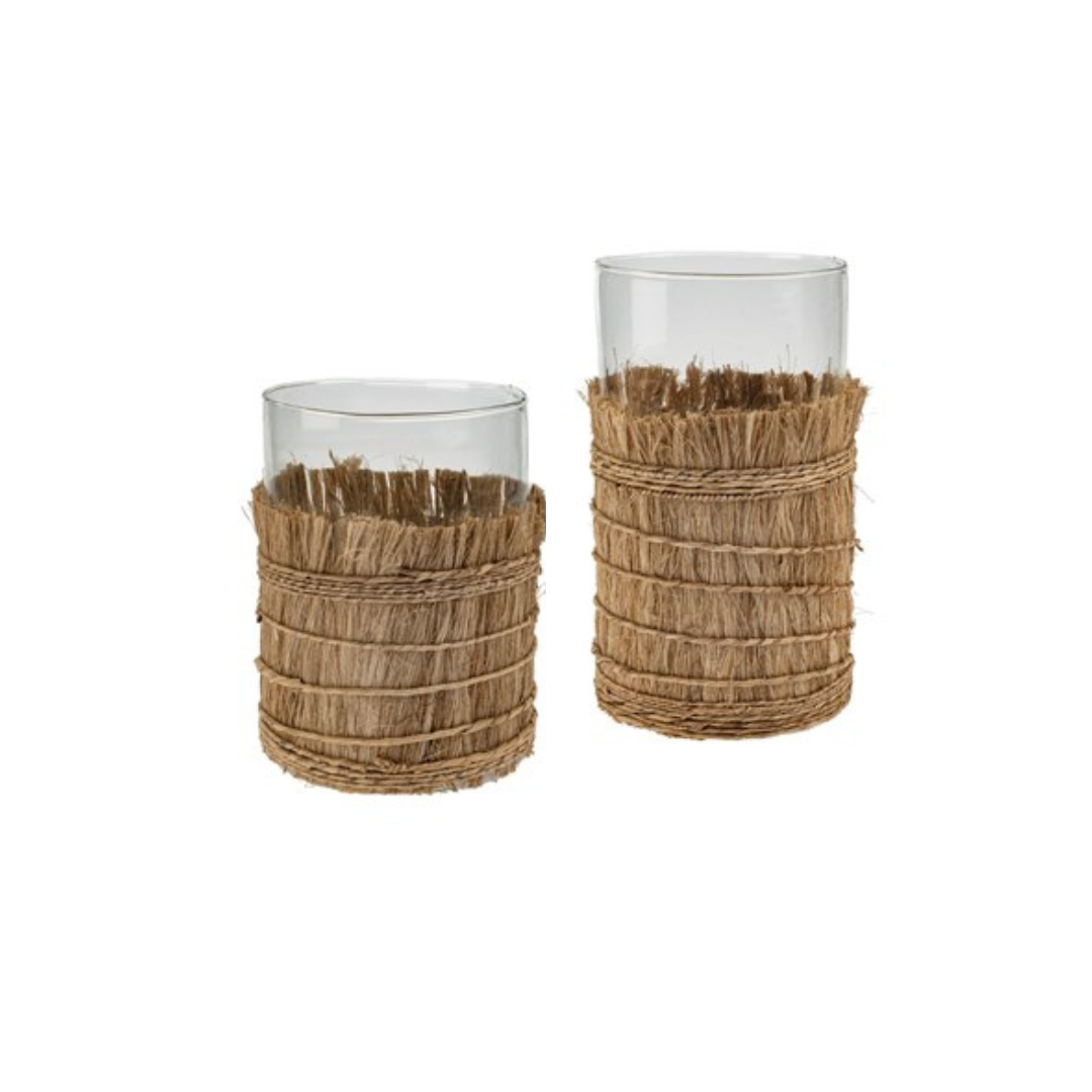 Seagrass Votive Holders