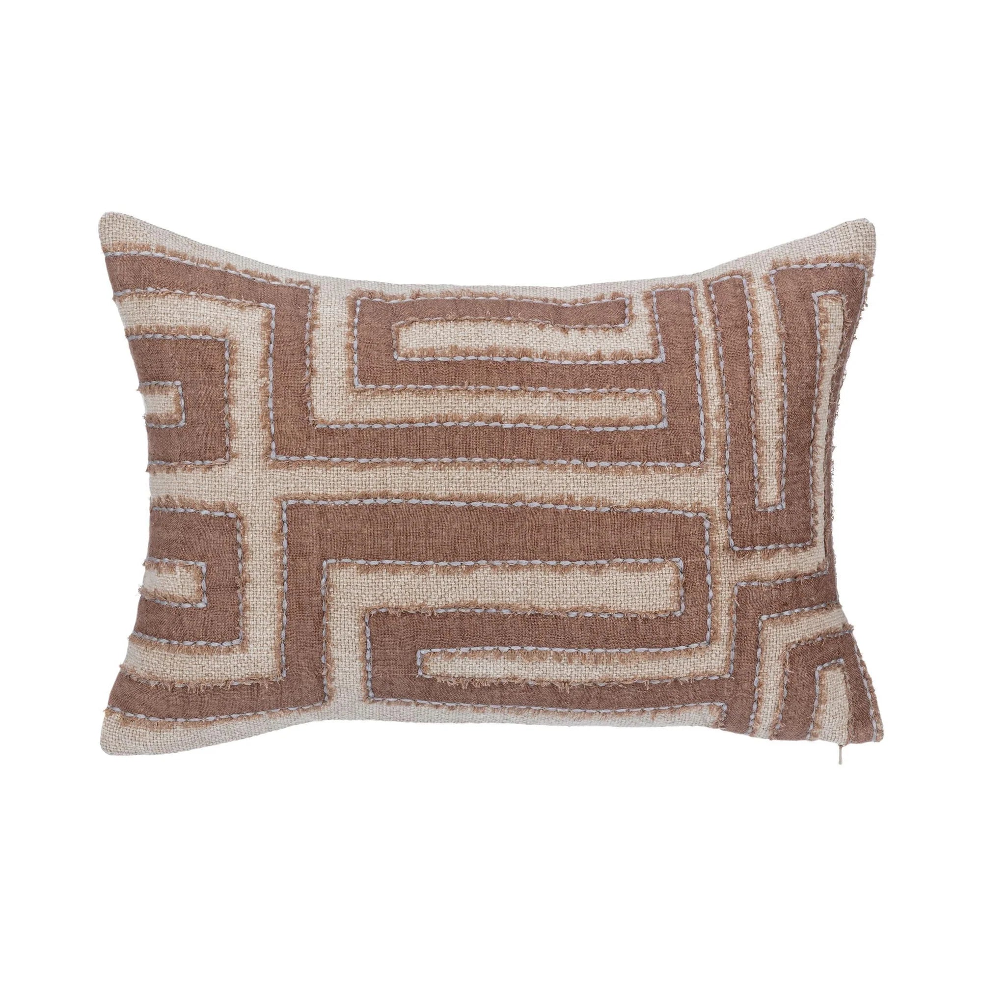 Marcia Stitched Lumbar Pillow
