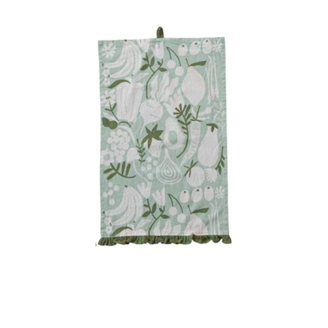 Fruit and Veggies Tea Towels