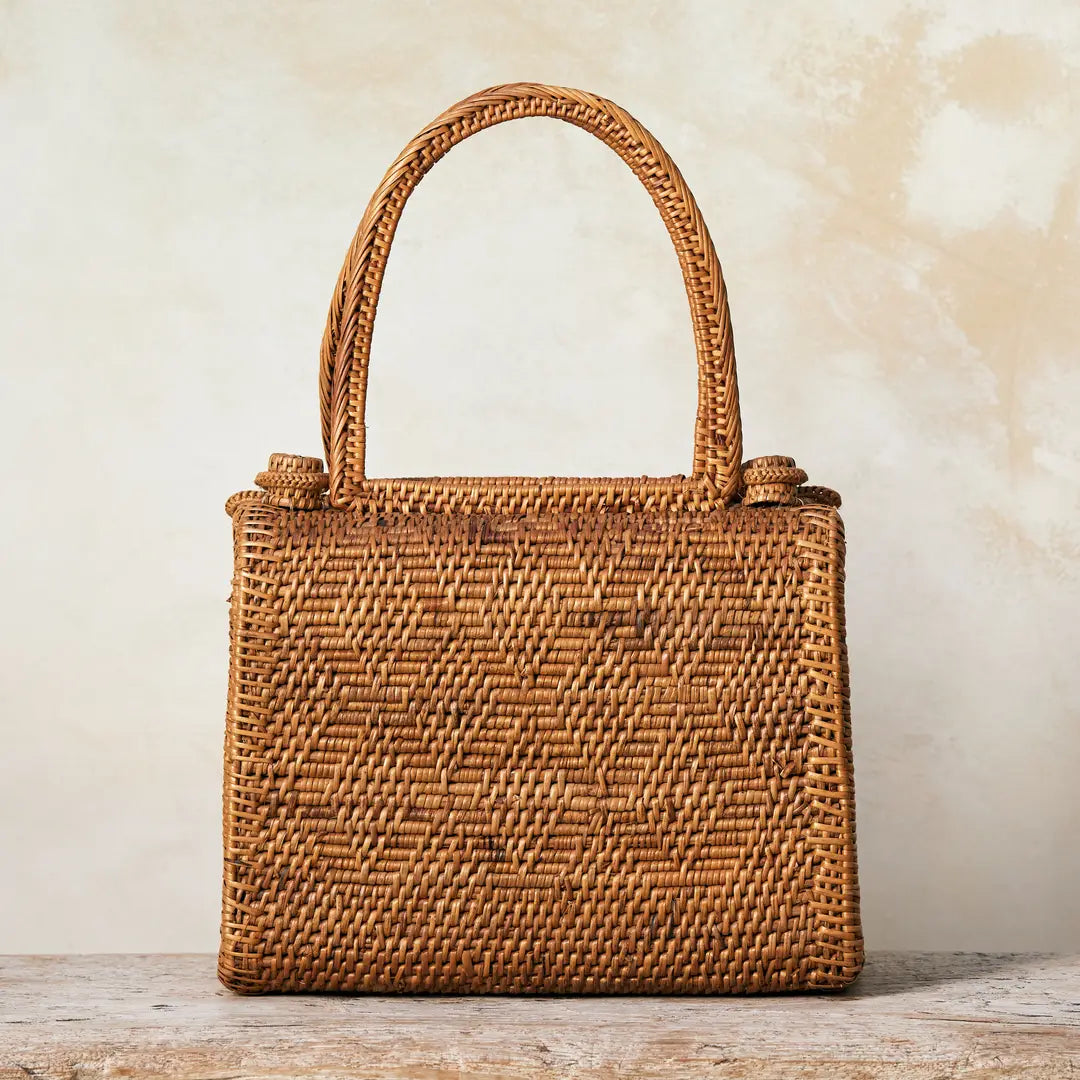 Ace Dual Clasp Handbag