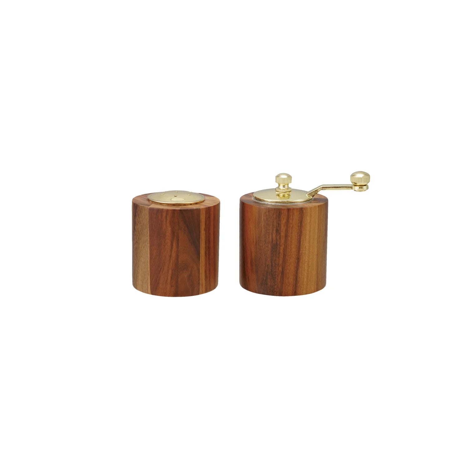 Acacia Wood Salt Shaker & Pepper Mill