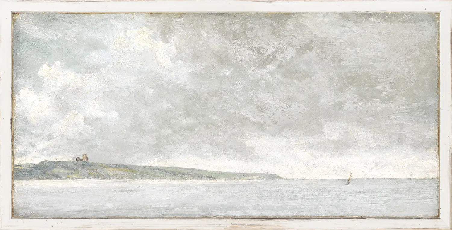 Coastal Scene with Cliffs C. 1814 - Constable