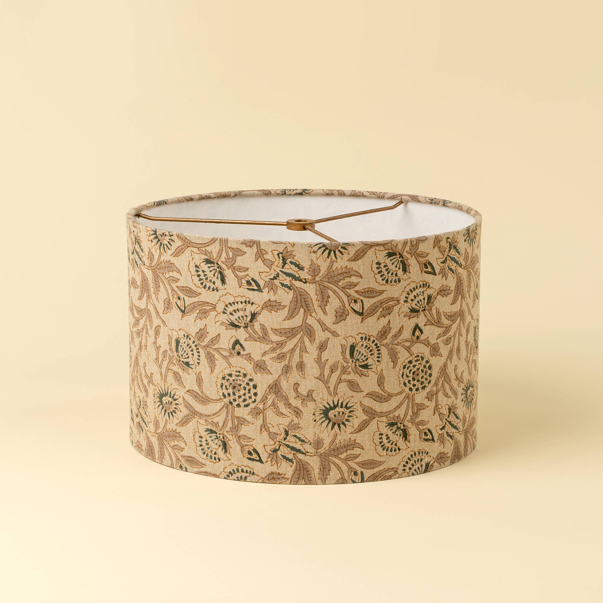Silas Block Print Lampshade