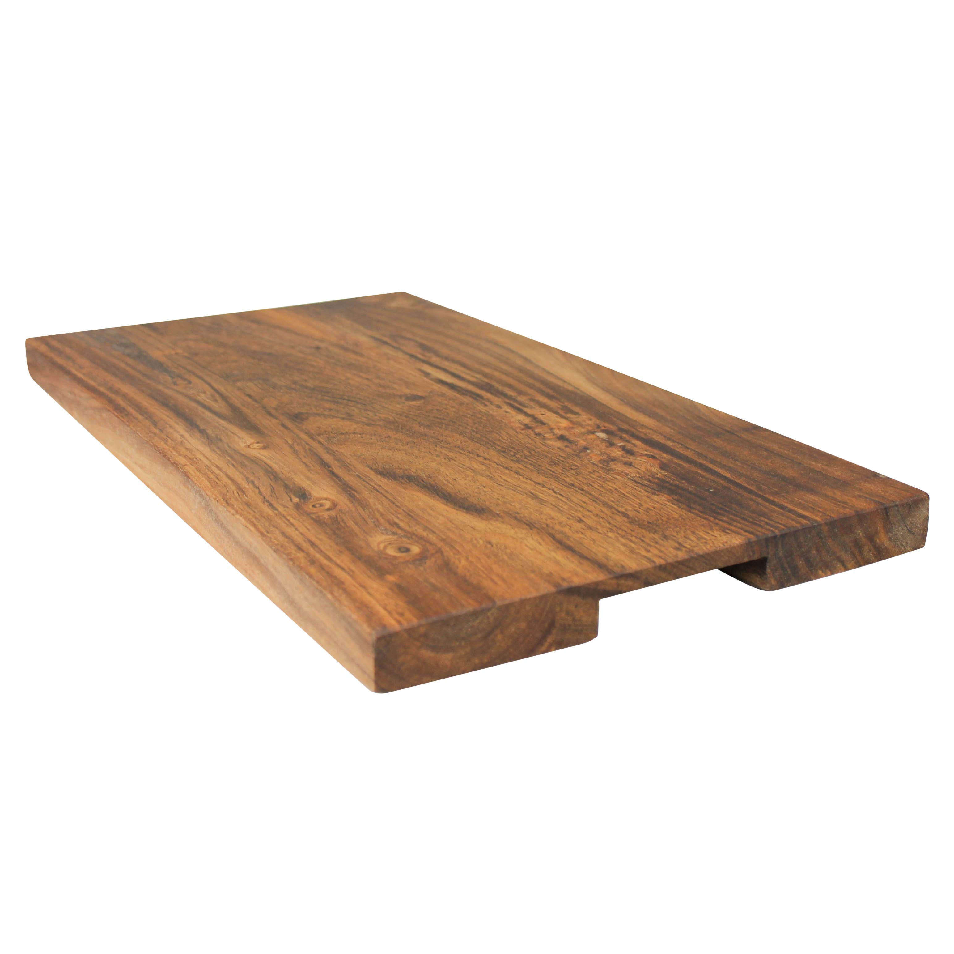 Cutting Board with Finger Slots