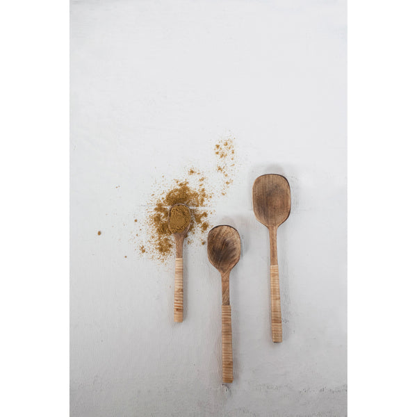 Mango Wood and Bamboo Spoons