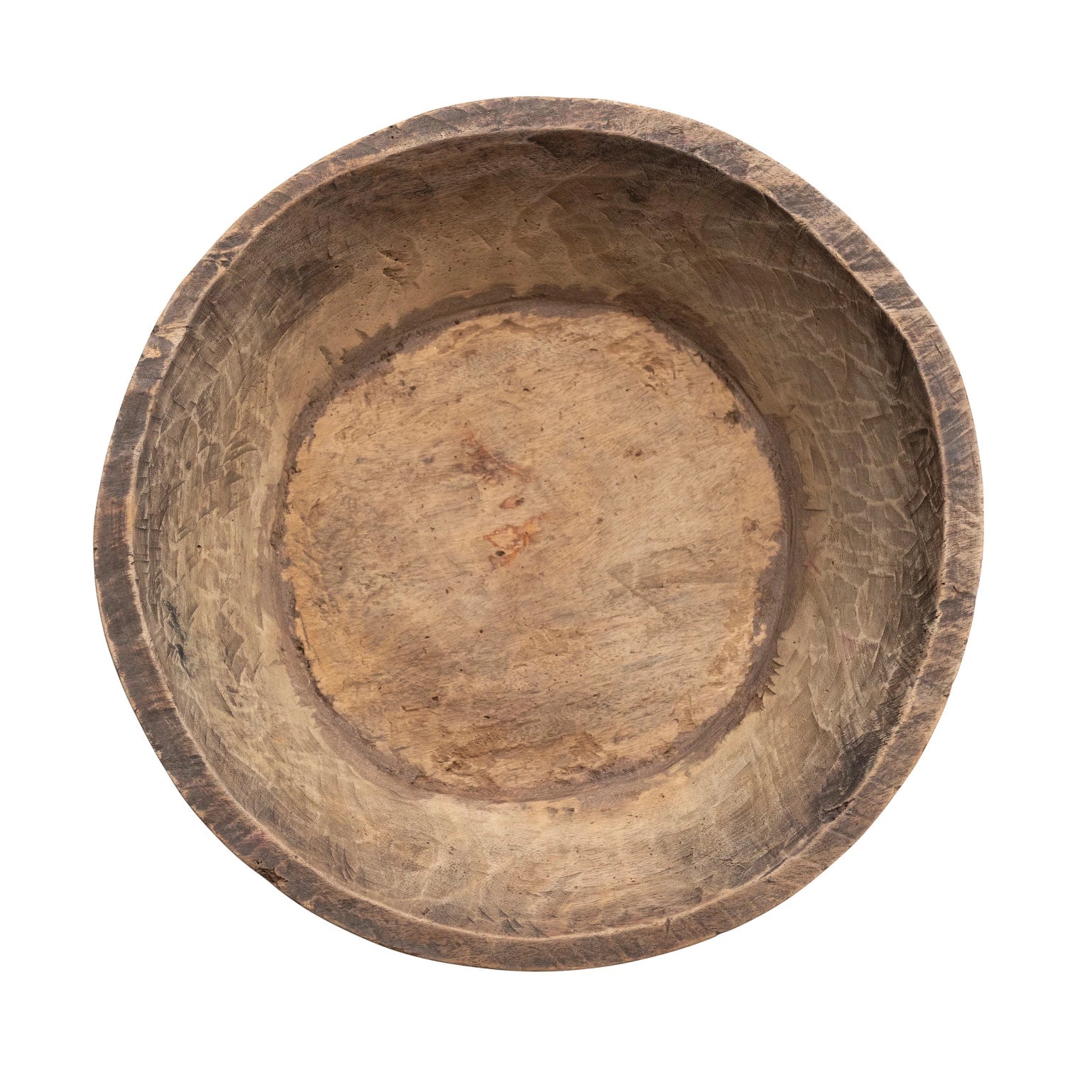 Found Wood Decorative Bowl