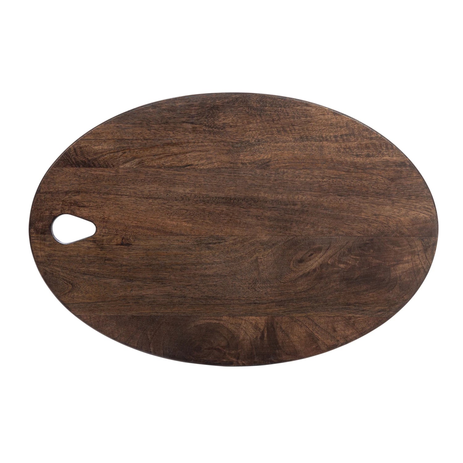 Dark Mango Wood Oval Board