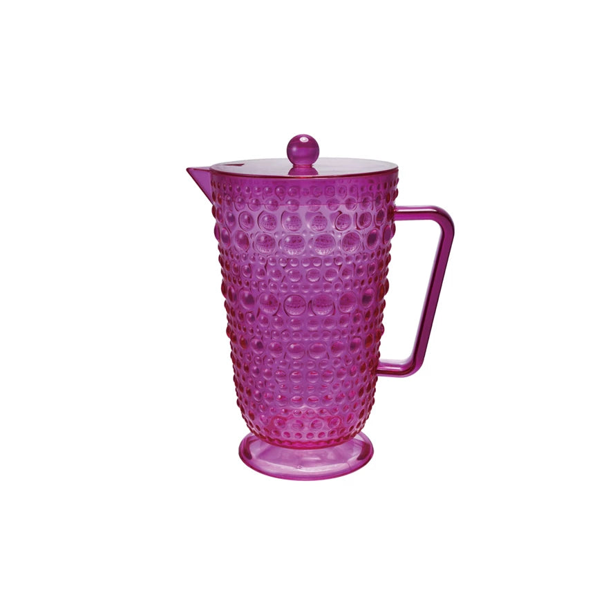 Fuchsia Acrylic Pitcher